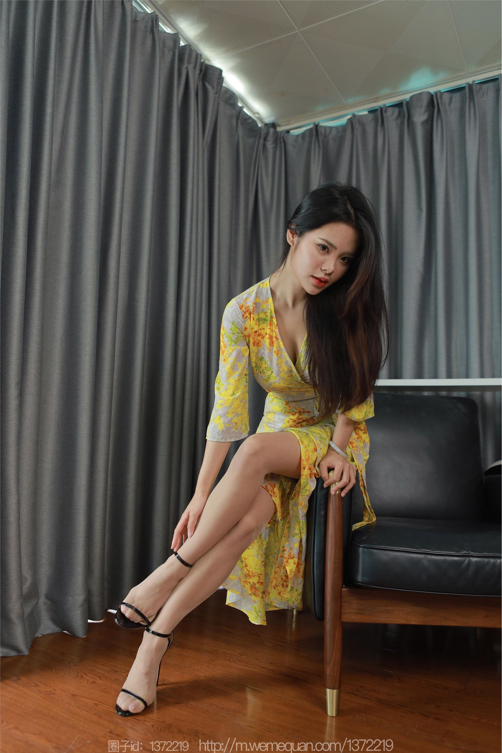 图片[4]-IESS异思趣向期期2023.08.18期丝享家期1510期兔兔《黄色战袍》-套图网