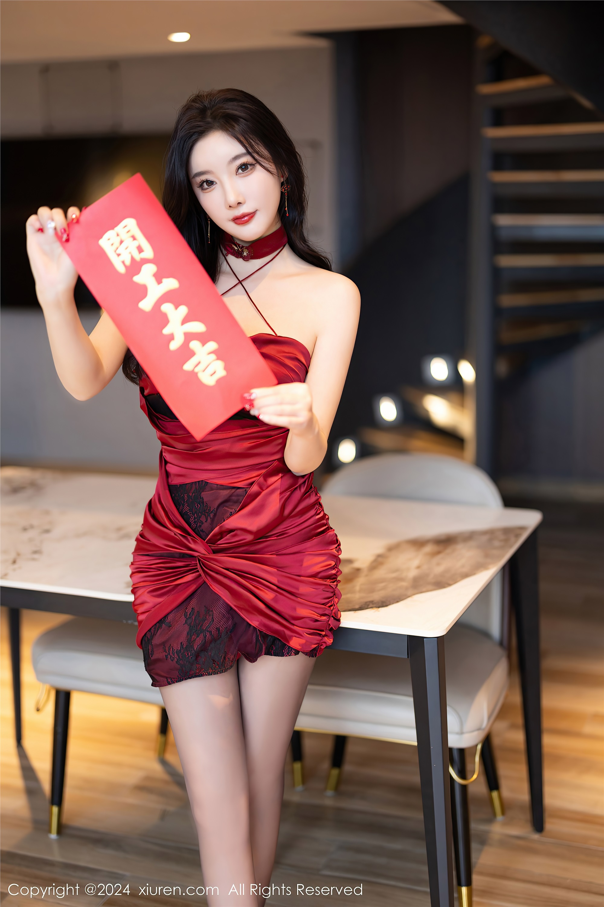 图片[2]-Xiuren秀人网期2024.02.18期N第8103期杨晨晨Yome-秀人网