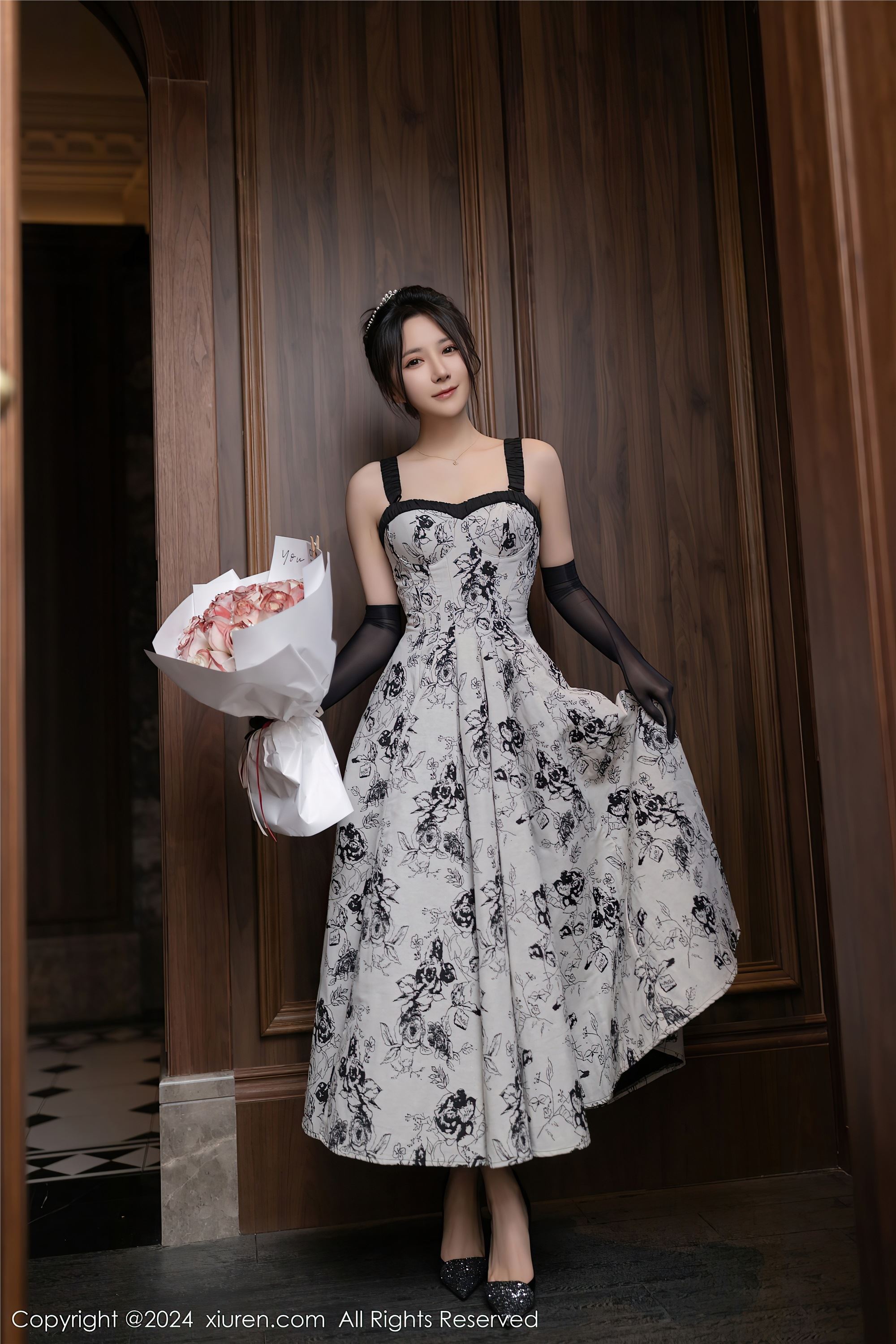 图片[2]-Xiuren秀人网期2024.02.19期N第8109期鱼子酱Fish-秀人网