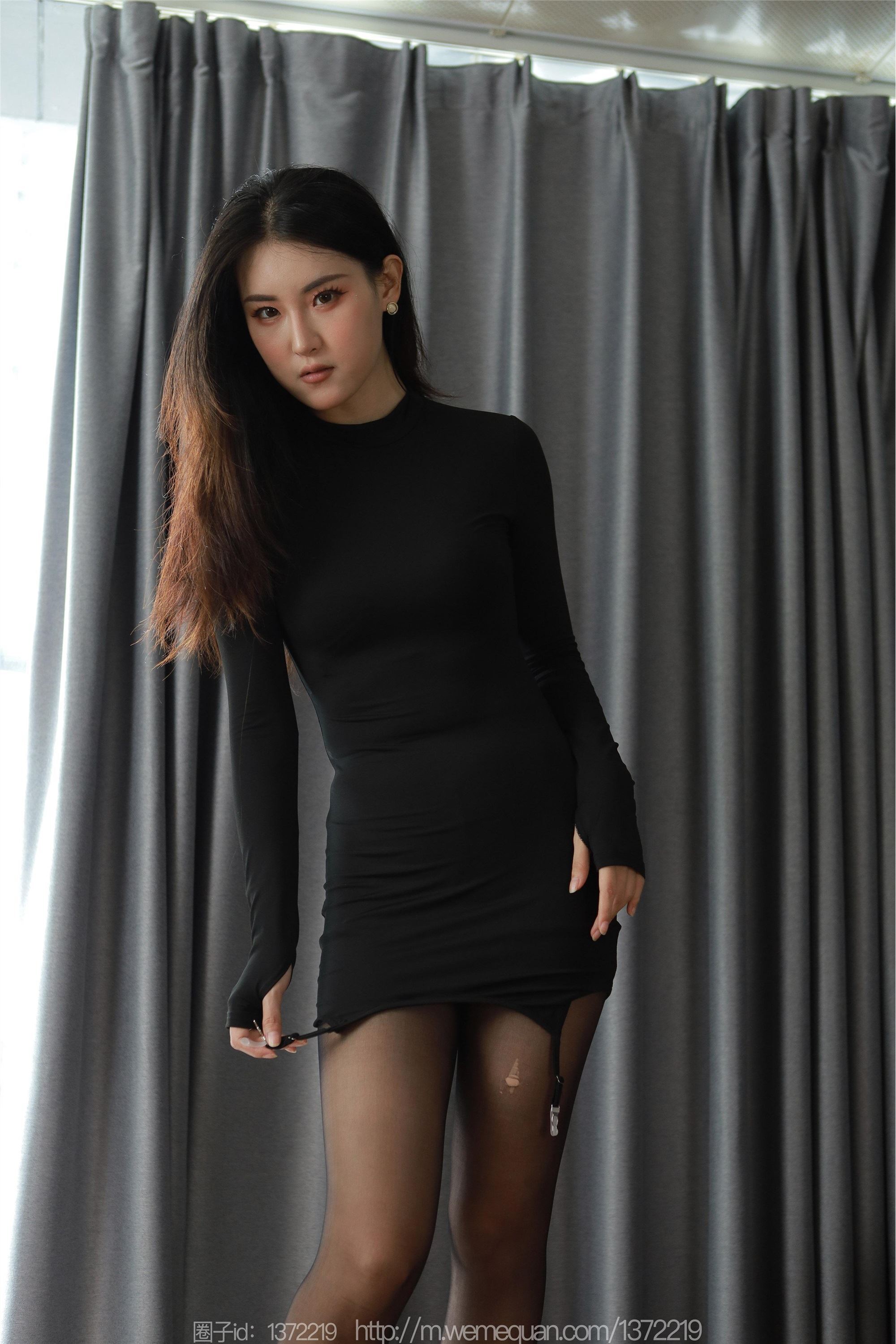 图片[41]-IESS异思趣向期期2023.09.13期丝享家期1532期小宝《黑色吊带袜》-蕾丝猫