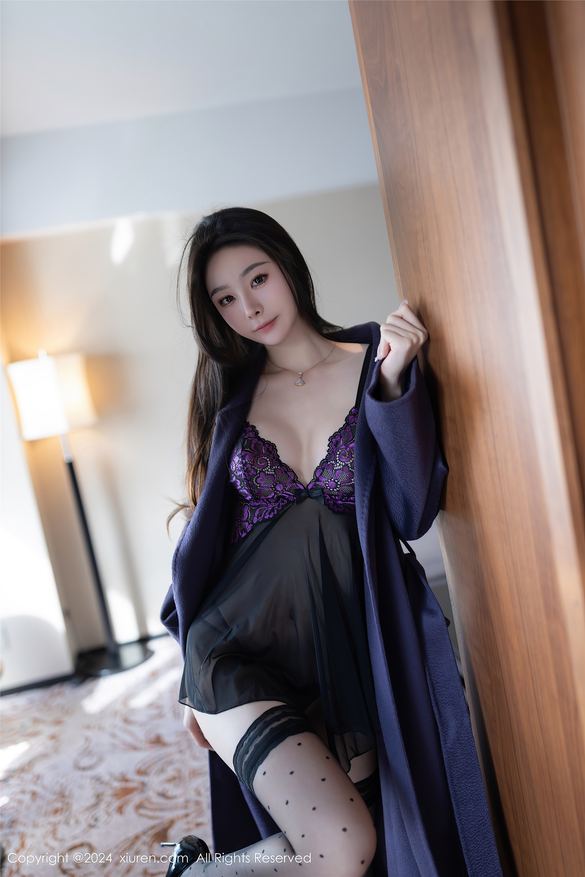 图片[2]-Xiuren秀人网期2024.03.07期N第8195期小逗逗-秀人网