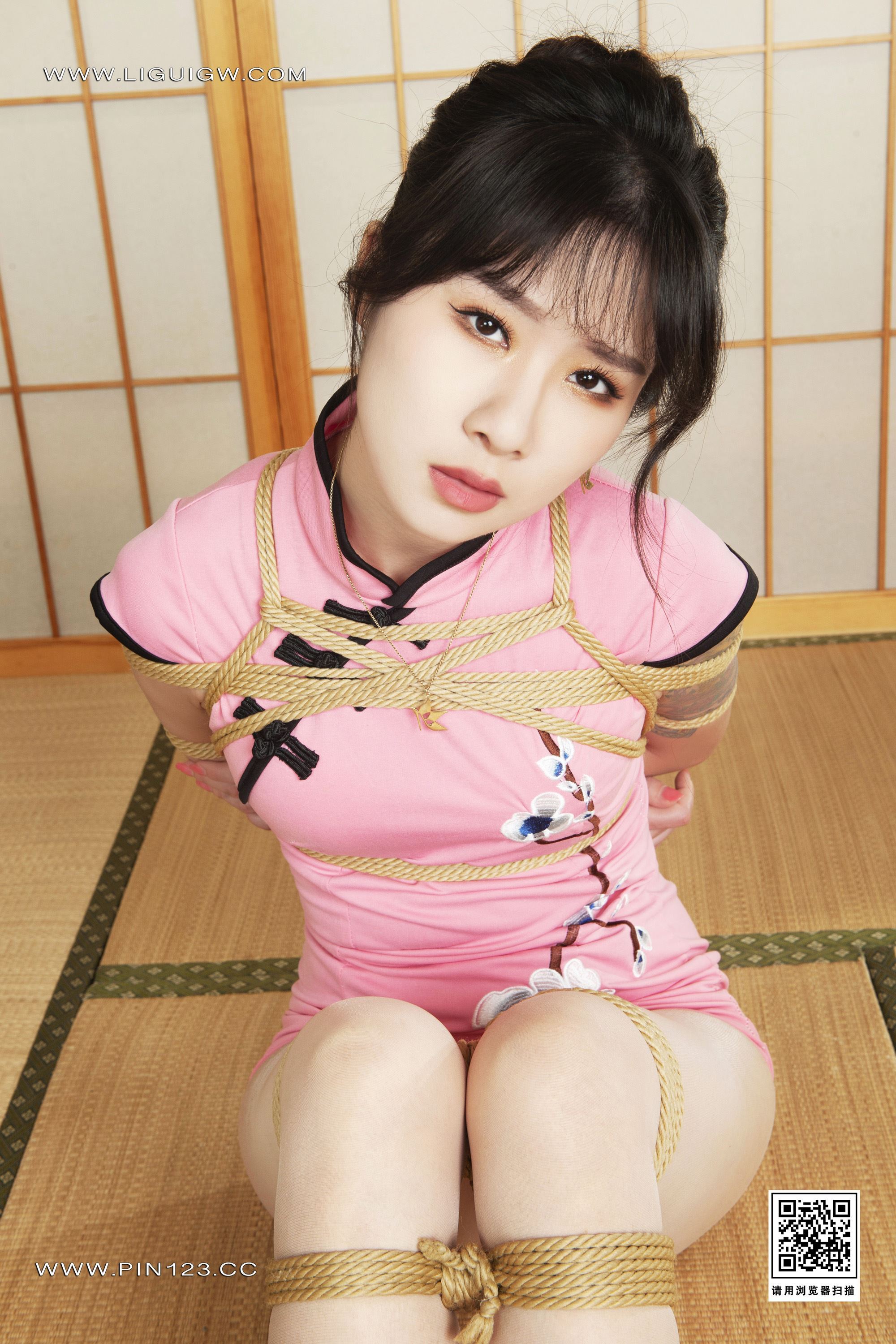 图片[5]-Ligui丽柜期2024.04.04期旗袍-上期Kiki-秀人网