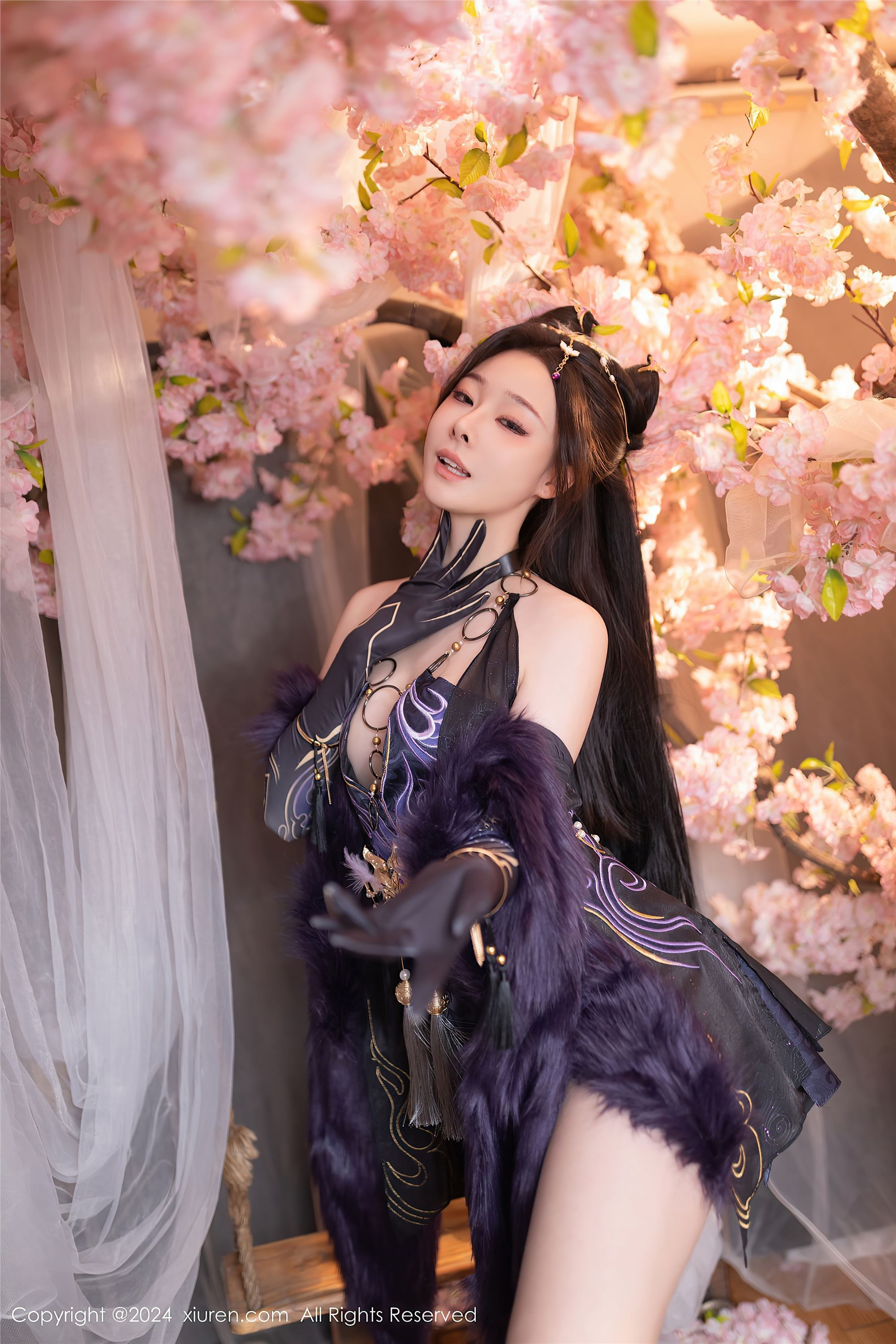 图片[2]-Xiuren秀人网期2024.03.14期N第8232期小逗逗-秀人网