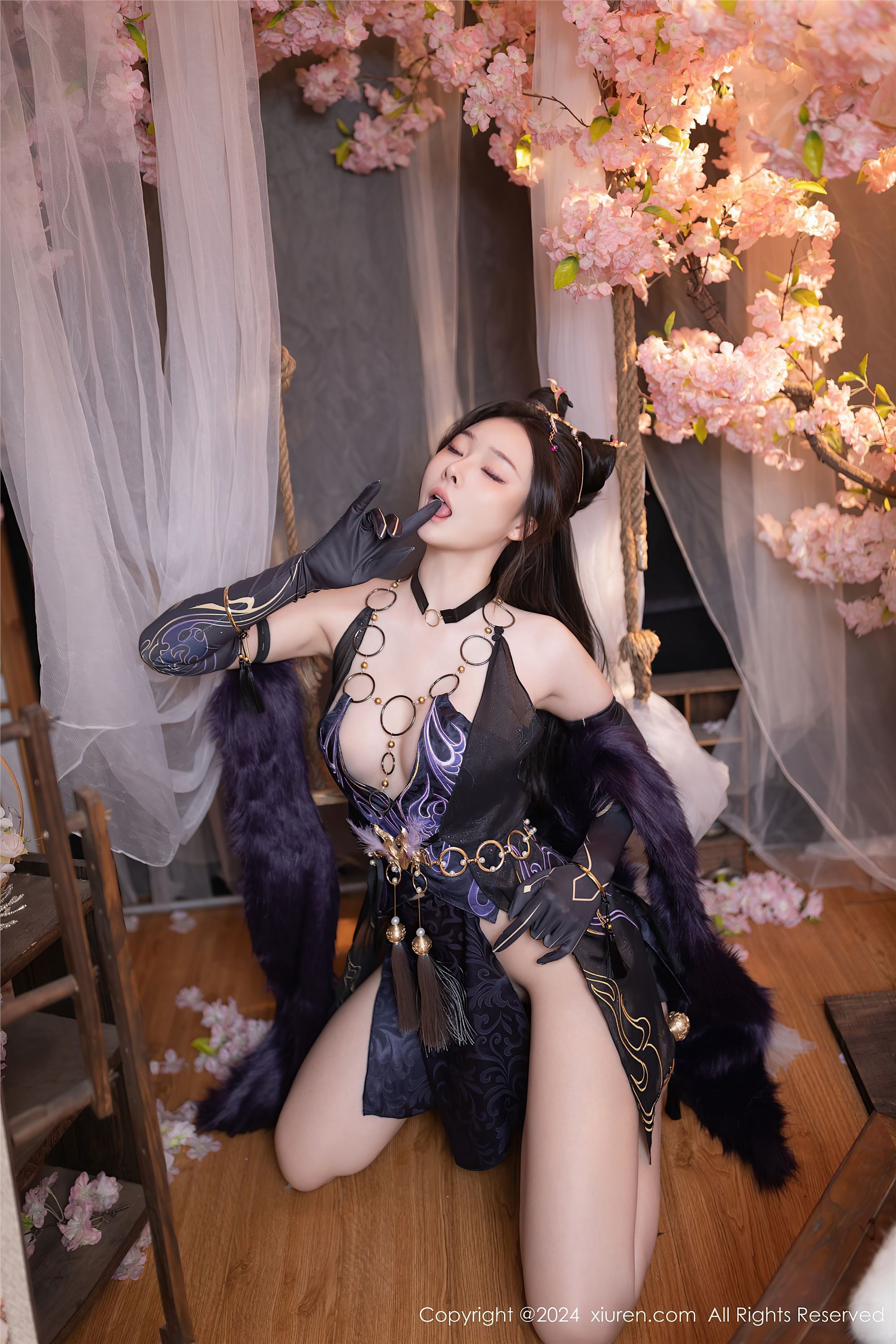 图片[3]-Xiuren秀人网期2024.03.14期N第8232期小逗逗-秀人网