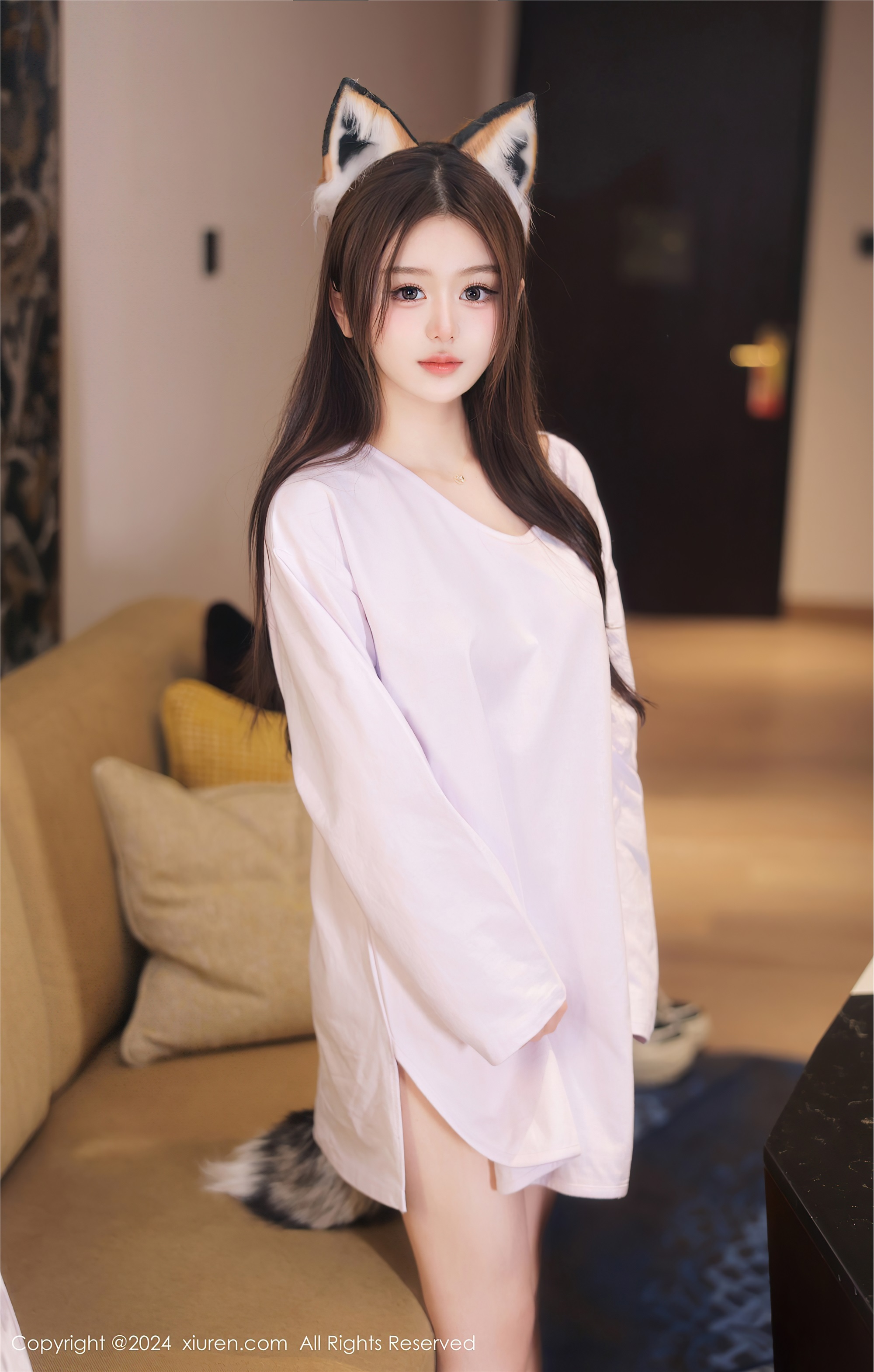 图片[2]-Xiuren秀人网期2024.03.18期N第8245期媃柔-秀人网