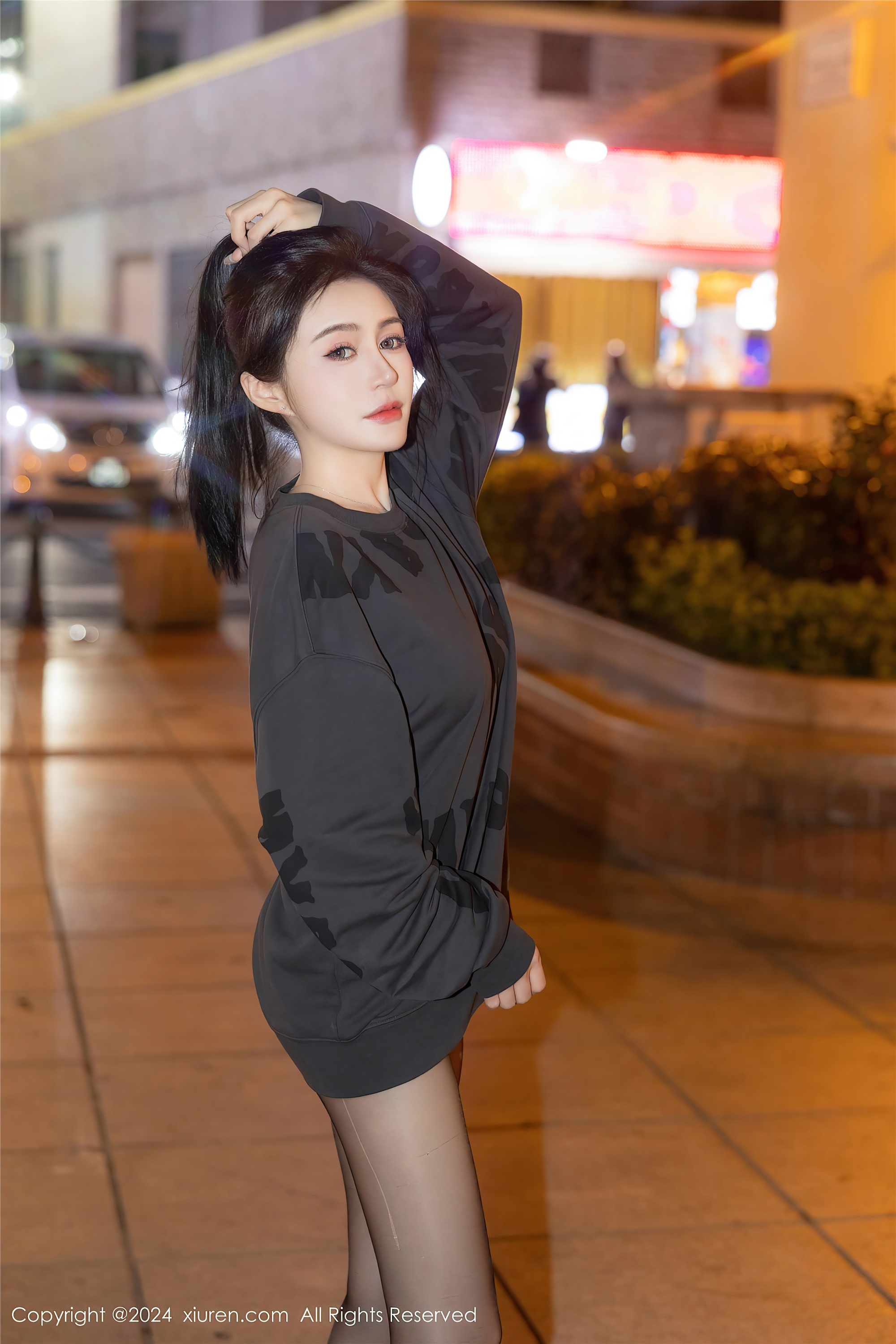 图片[2]-Xiuren秀人网期2024.03.25期N第8285期林幼一-秀人网