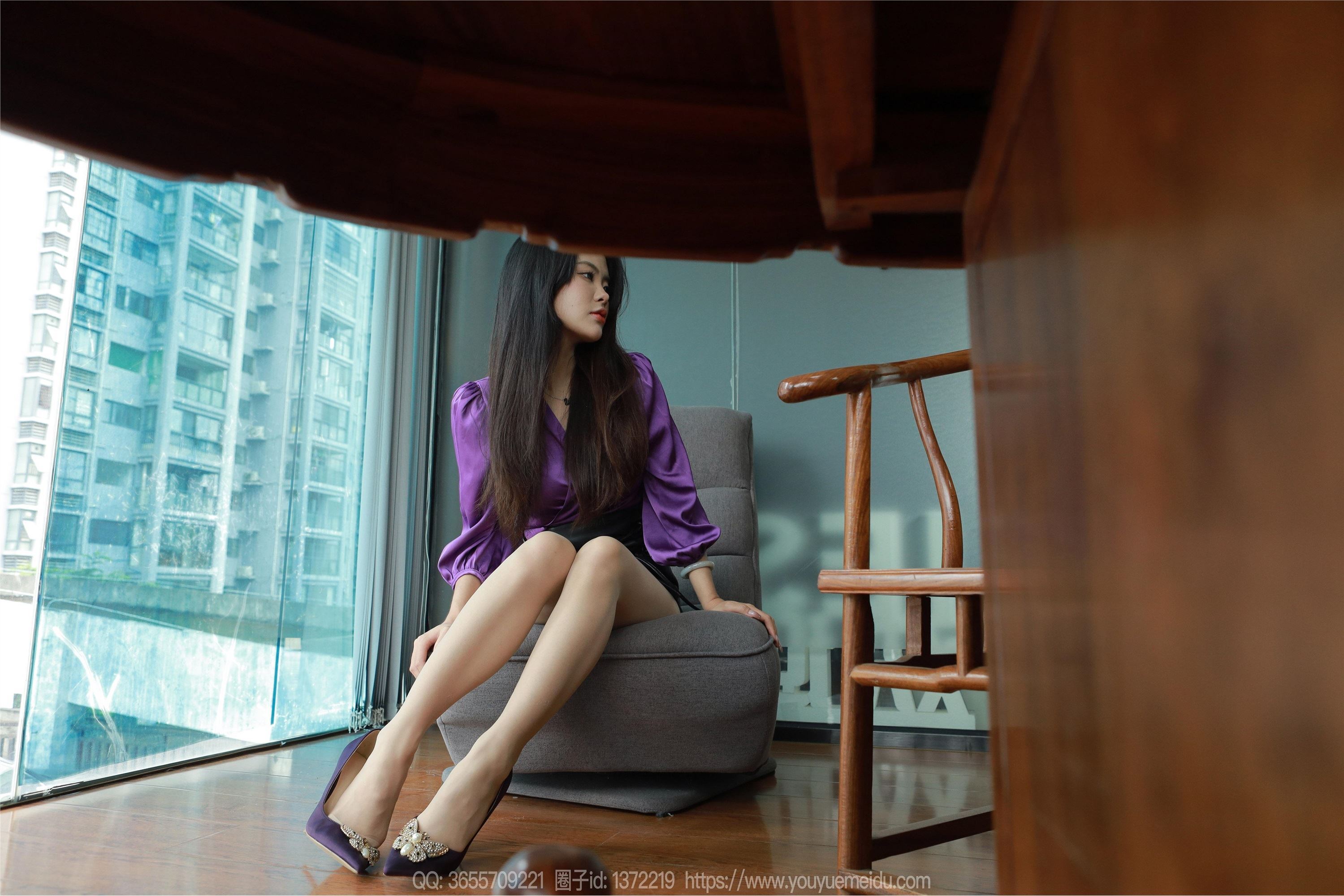 IESS异思趣向期期2023.10.18期丝享家期1562期兔兔《紫色韵味》-套图网