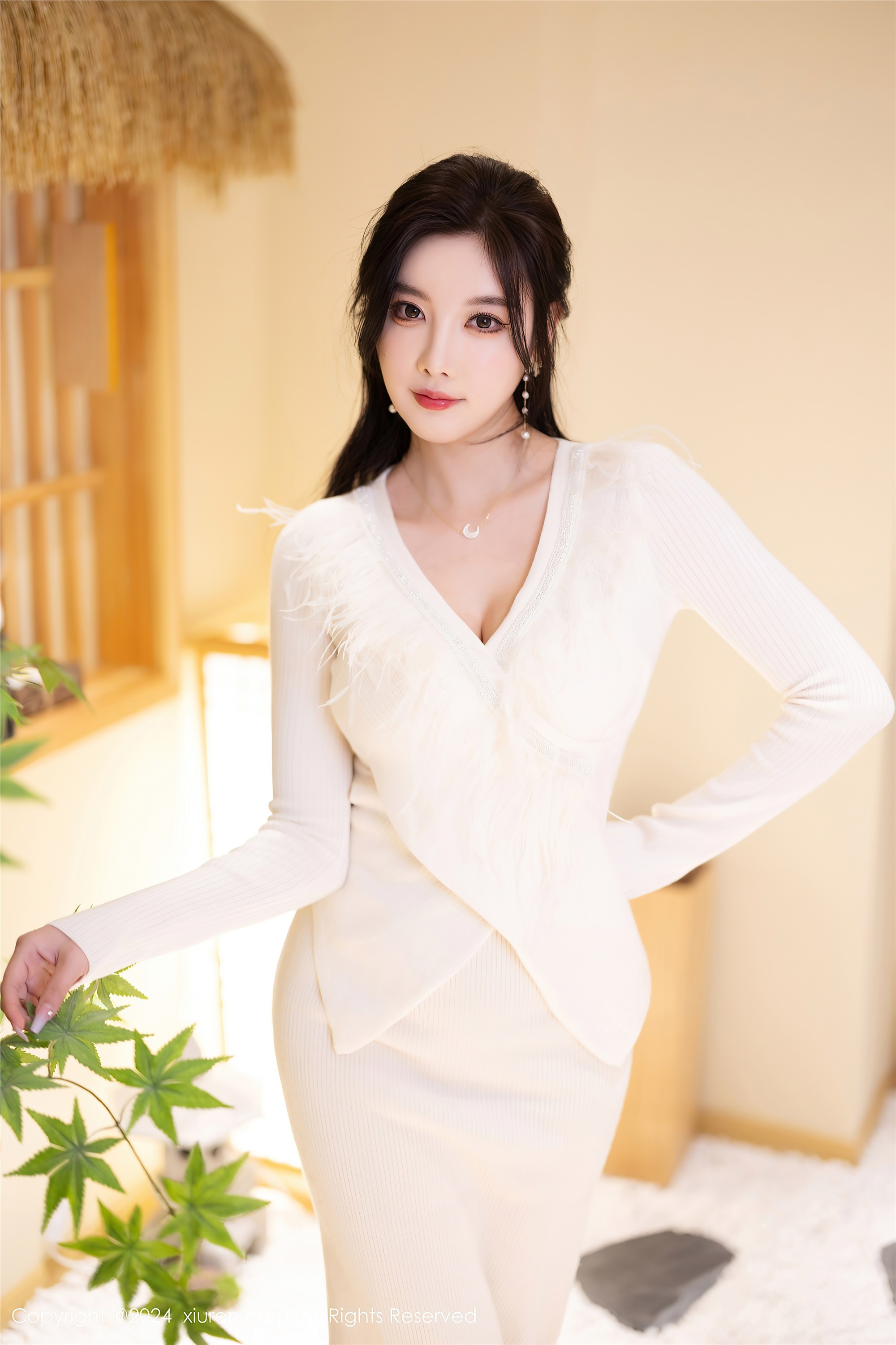 图片[2]-Xiuren秀人网期2024.04.09期N第8363期杨晨晨Yome-套图网