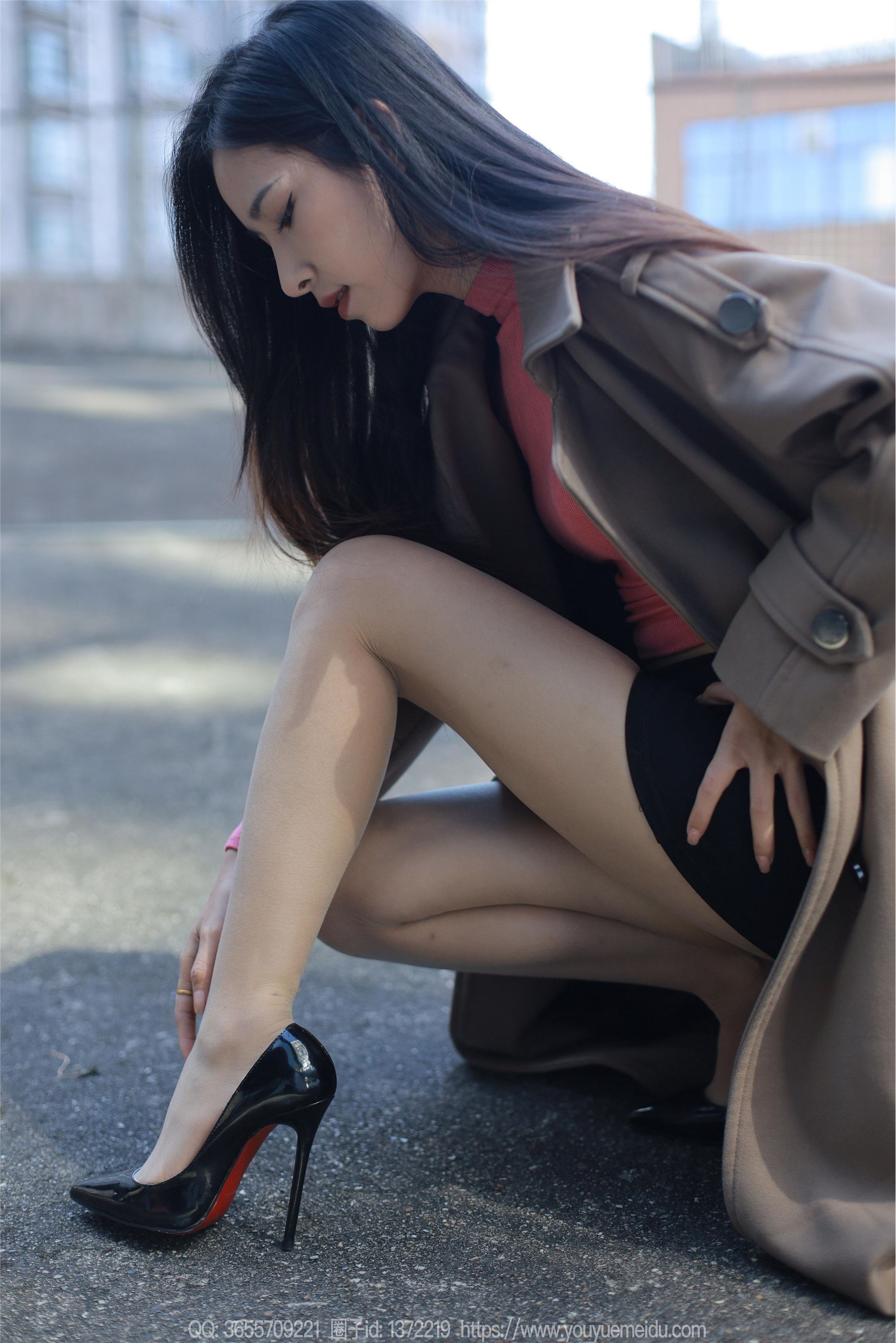 IESS异思趣向期期2023.11.19期丝享家期1589期美子《风衣的季节》-套图网