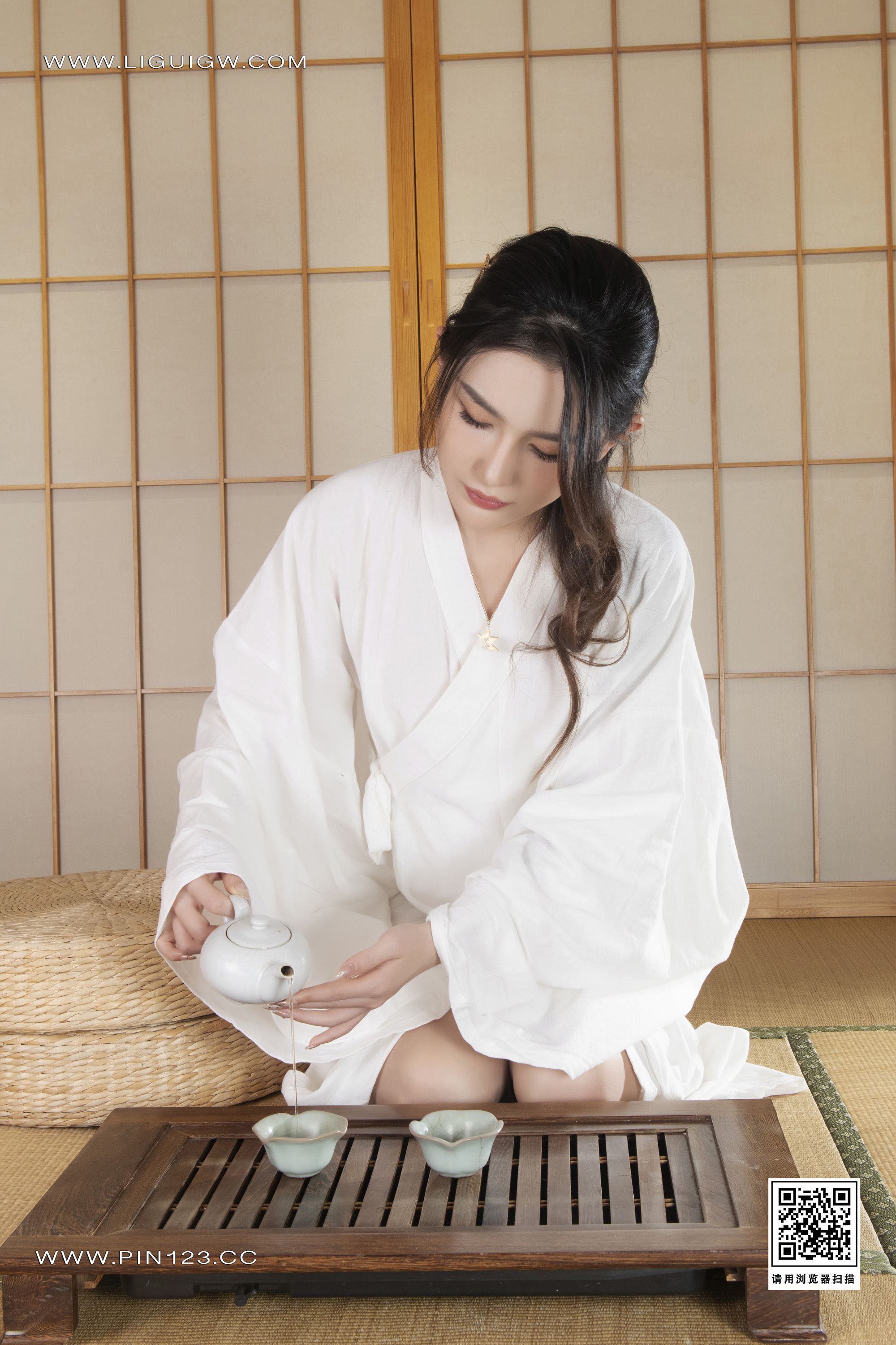 图片[4]-Ligui丽柜期2024.05.27期古韵茶香期甜甜-秀人网