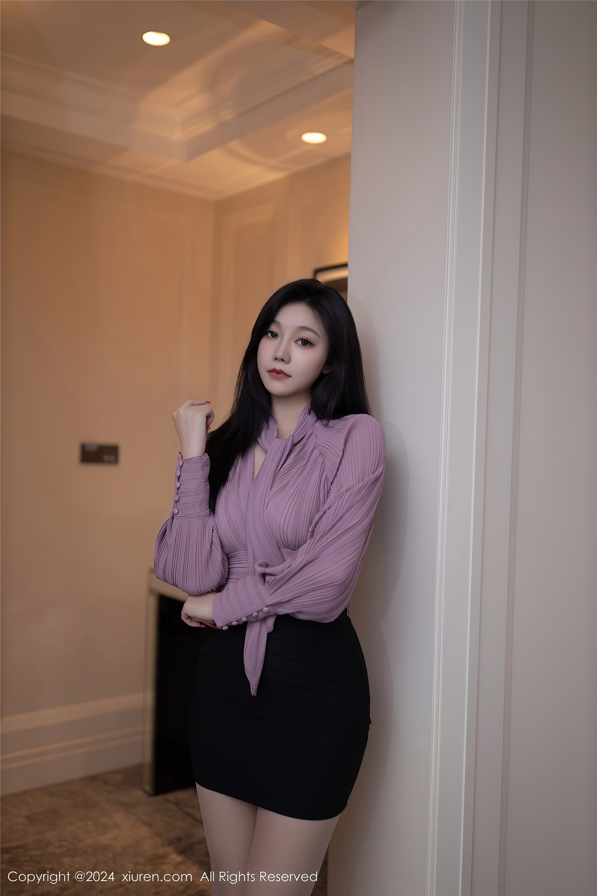 Xiuren秀人网期2024.04.23期N第8438期安然anran-套图网