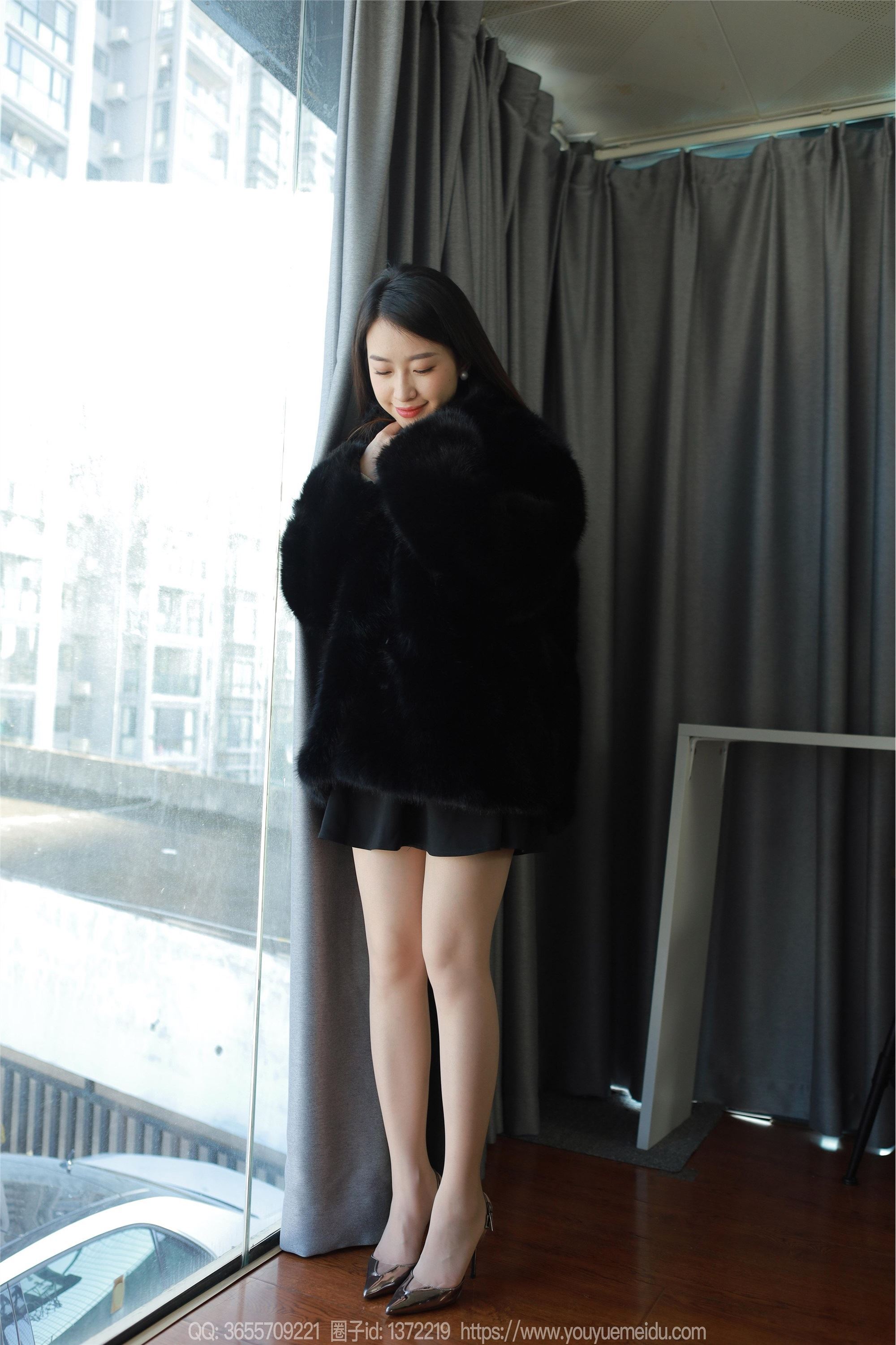 图片[4]-IESS异思趣向期期2023.12.05期丝享家期1603期小婕《黑色大衣》-秀人网