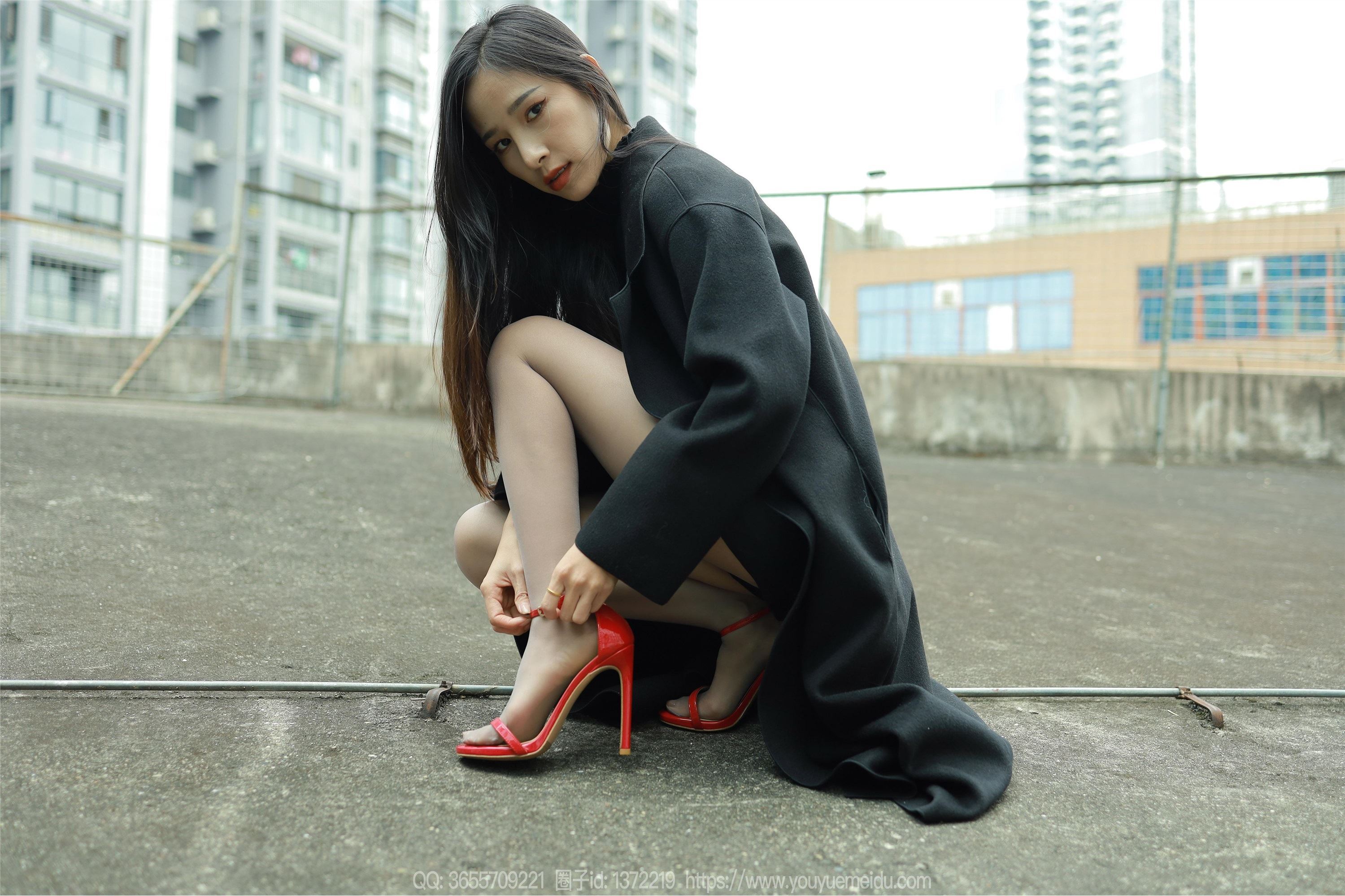 图片[5]-IESS异思趣向期期2023.12.06期丝享家期1604期美子《黑衣园丁》-套图网