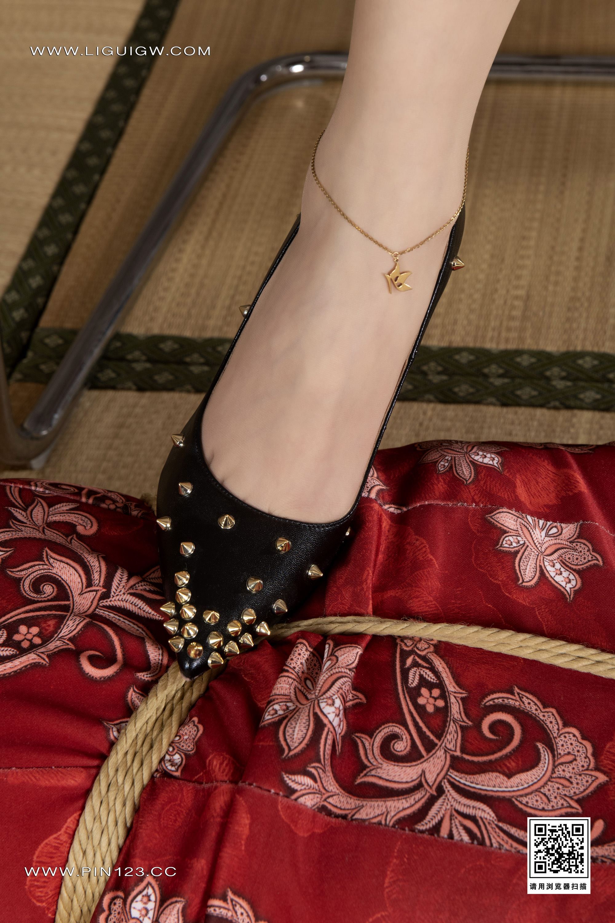 图片[9]-Ligui丽柜期2024.06.14期双生花-绳缚旗袍期甜甜&尔尔-套图网