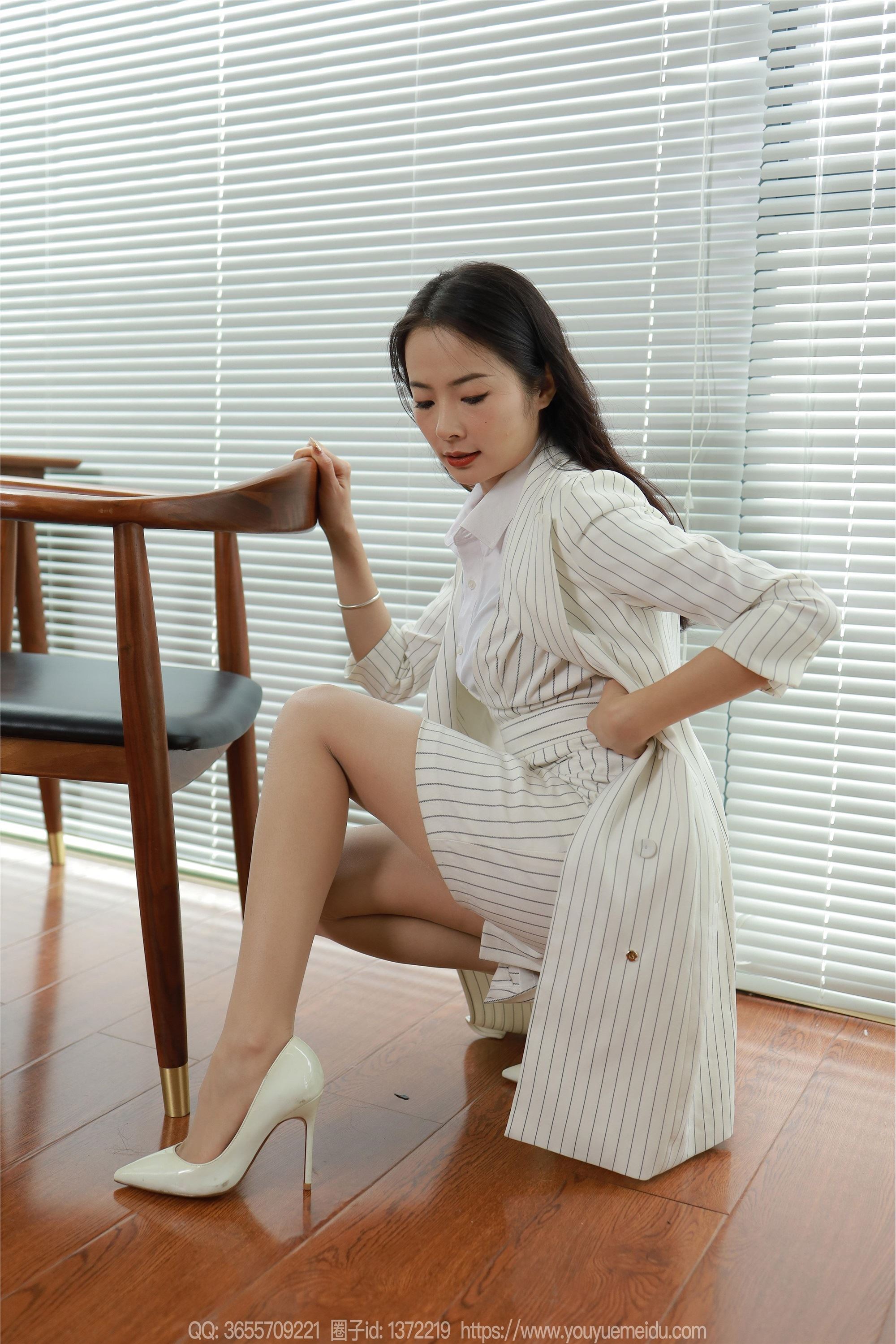 图片[5]-IESS异思趣向期期2023.12.24期丝享家期1619期小金《ol套装（上）》-秀人网