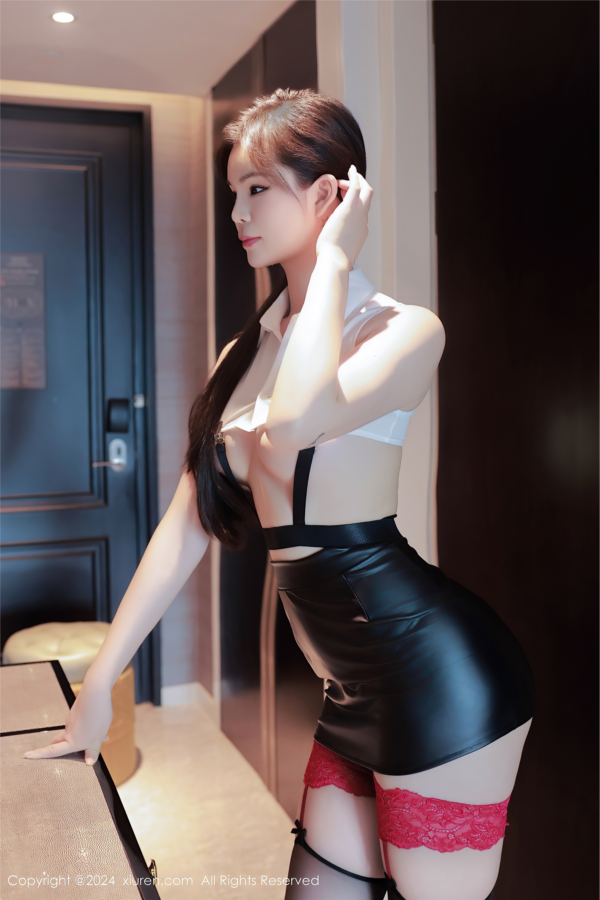 图片[2]-Xiuren秀人网期2024.05.15期N第8540期雪糕CiCi-秀人网