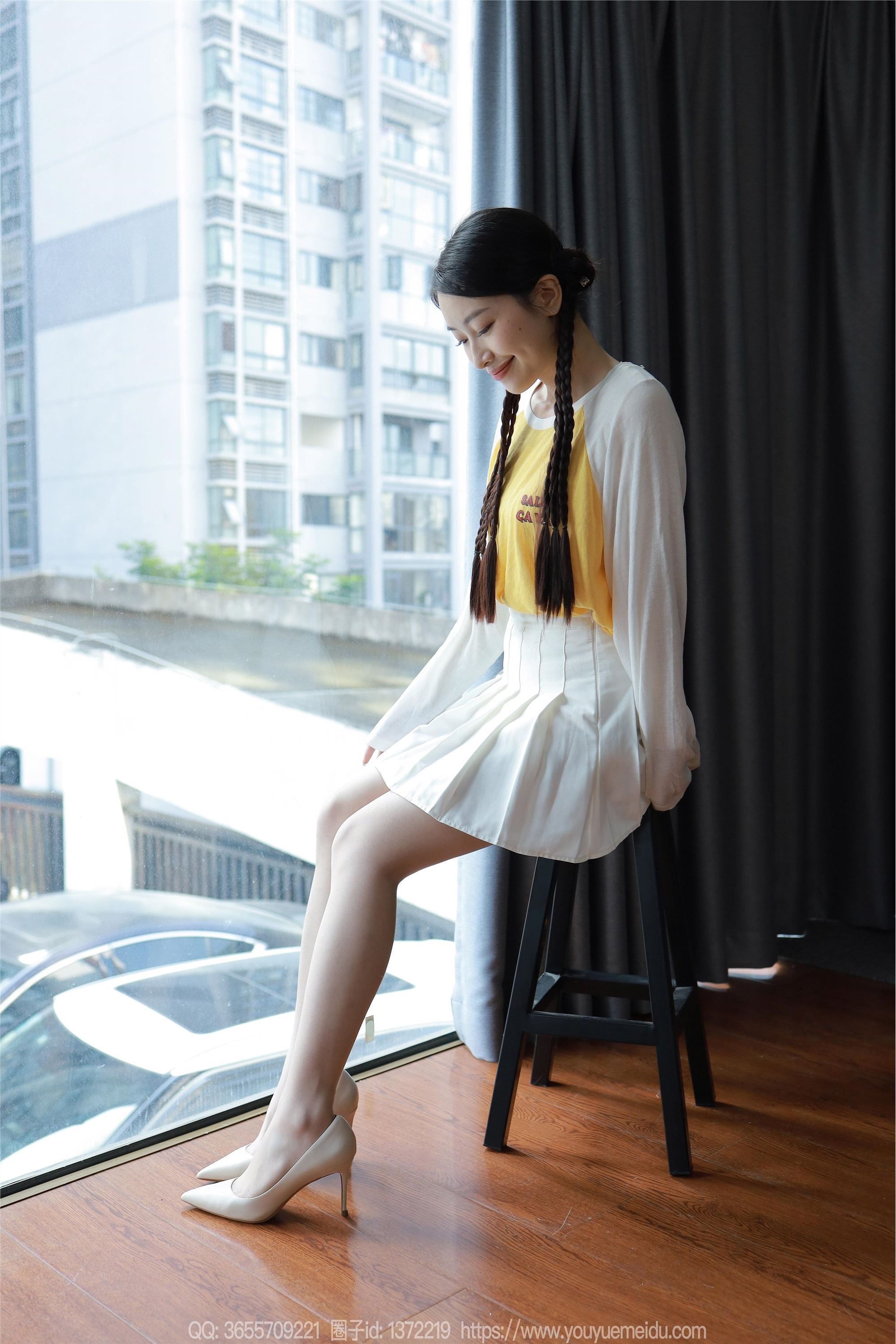 图片[4]-IESS异思趣向期期2024.01.04期丝享家期1629期小婕《俏皮麻花辫》-套图网