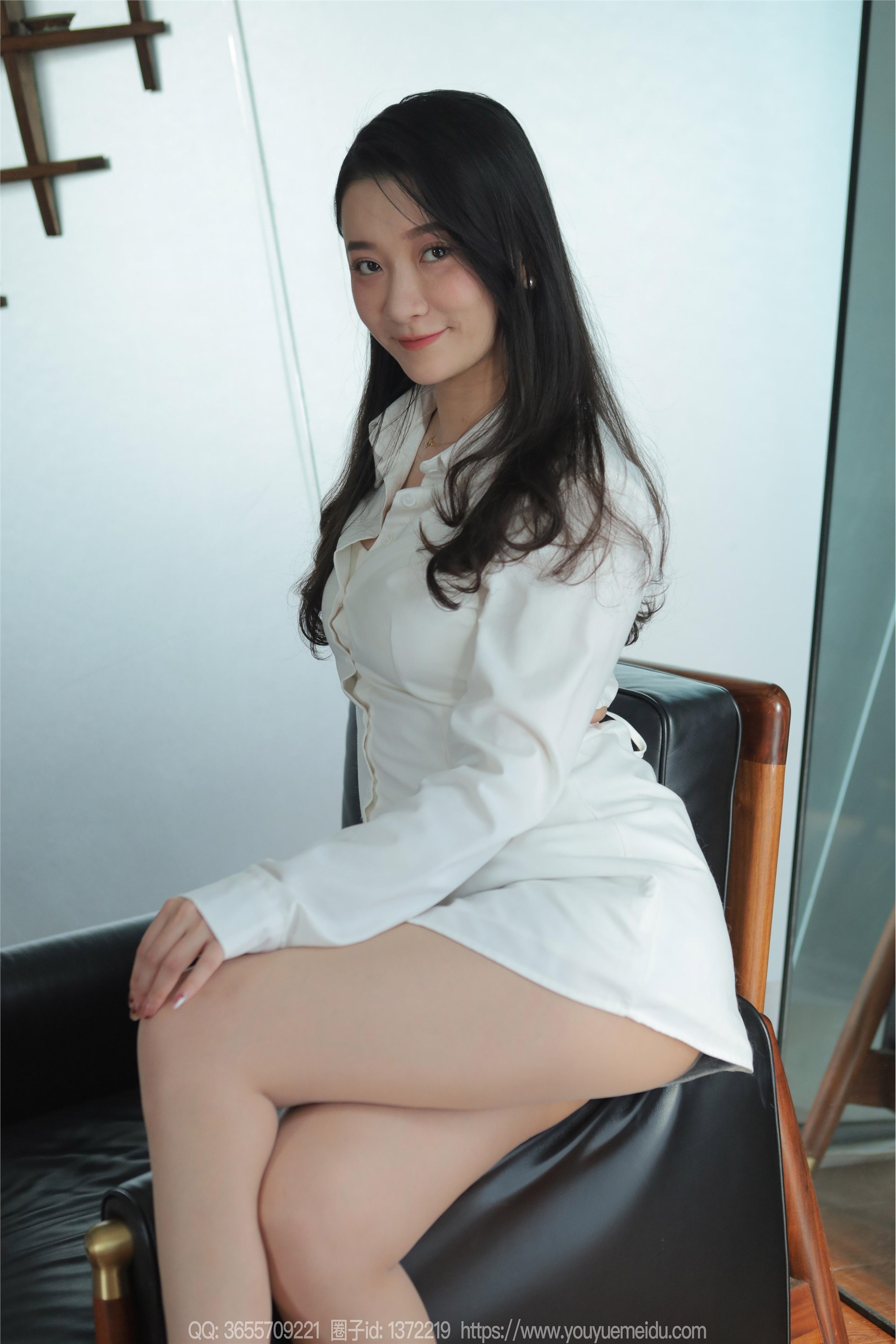 图片[7]-IESS异思趣向期期2024.01.22期丝享家期1644期秋秋《白色露背短裙》-套图网