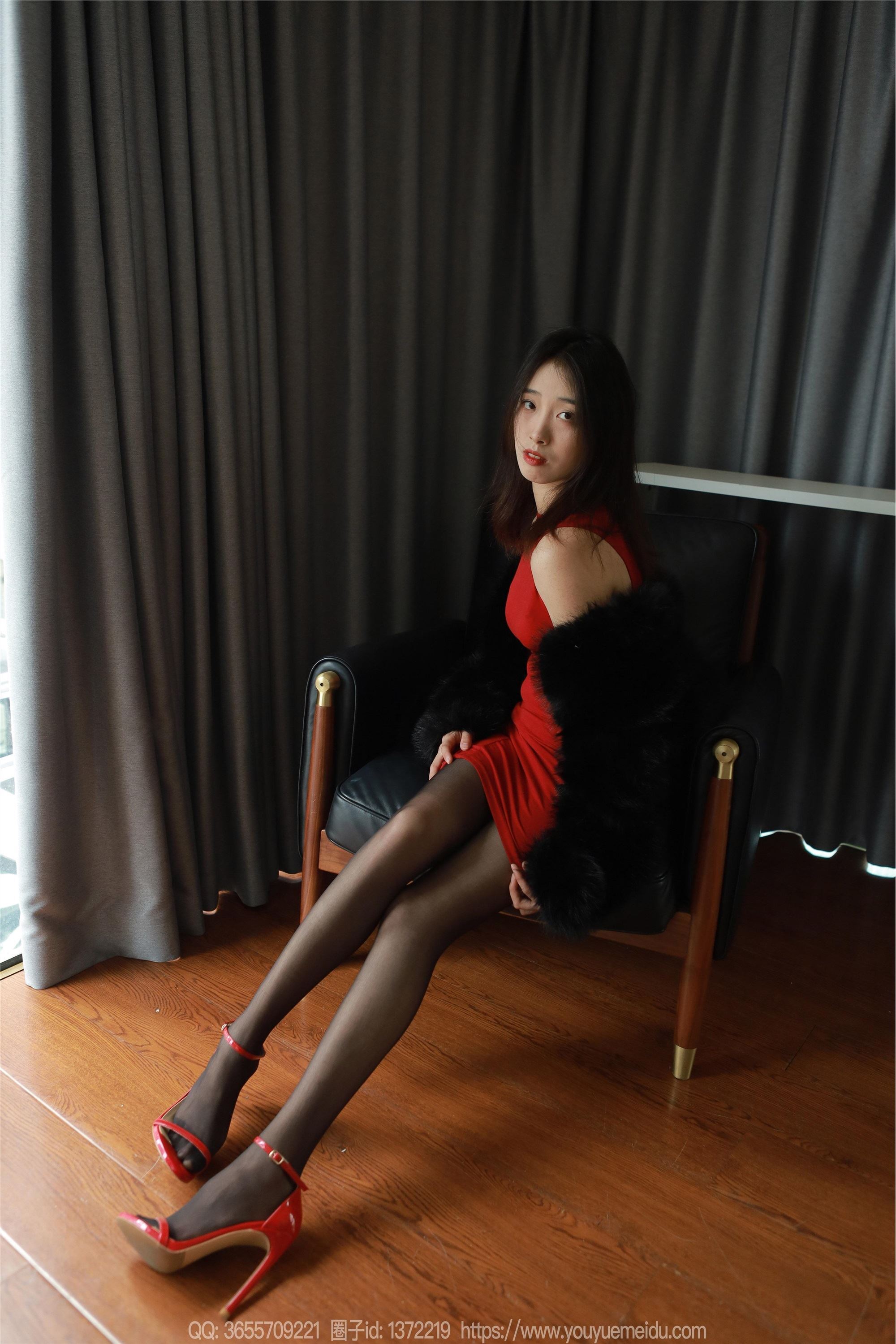 图片[9]-IESS异思趣向期期2024.01.25期丝享家期1647期小九《红色包臀裙（上）》-套图网