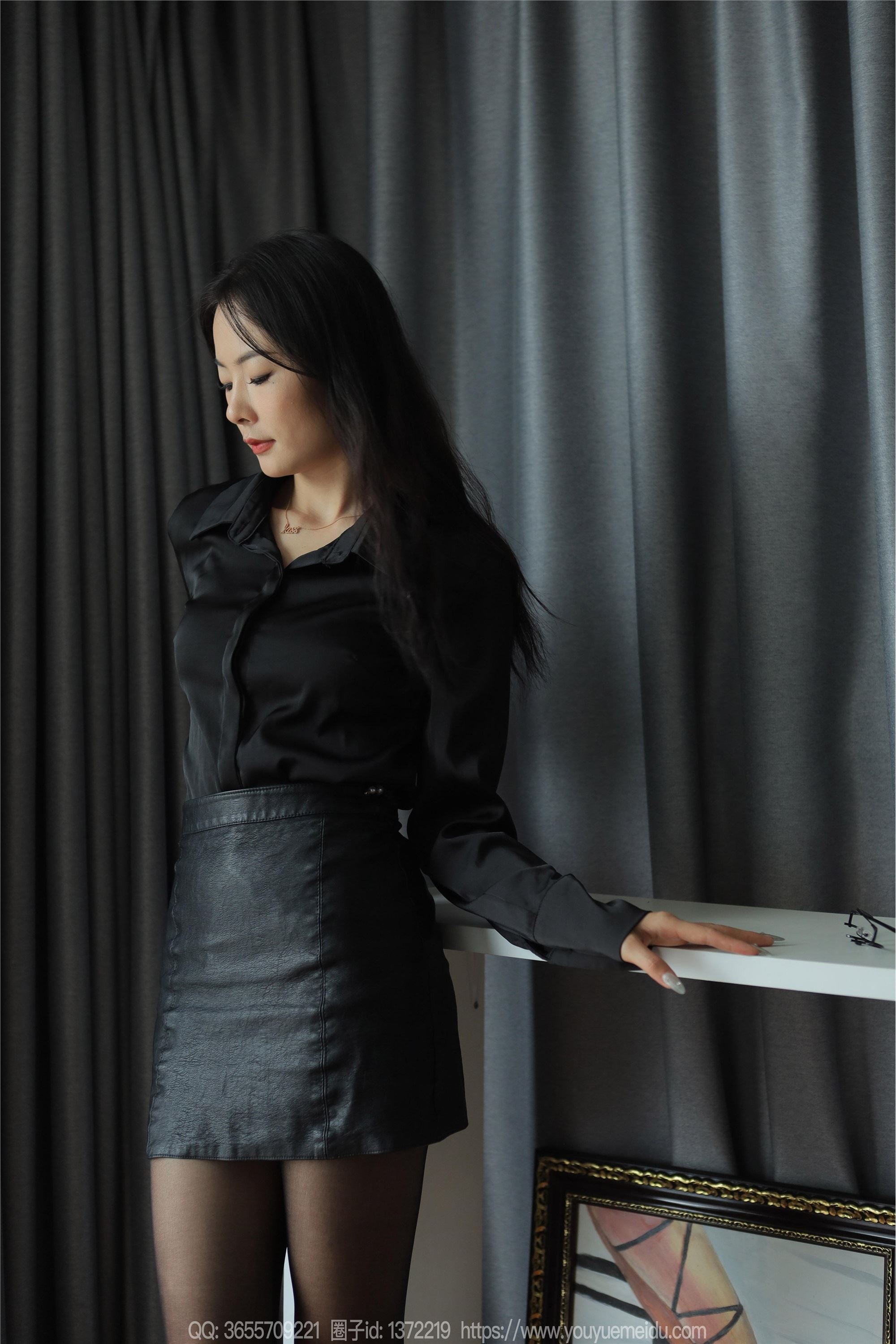 IESS异思趣向期期2024.02.21期丝享家期1670期小金《黑色系穿搭》-套图网