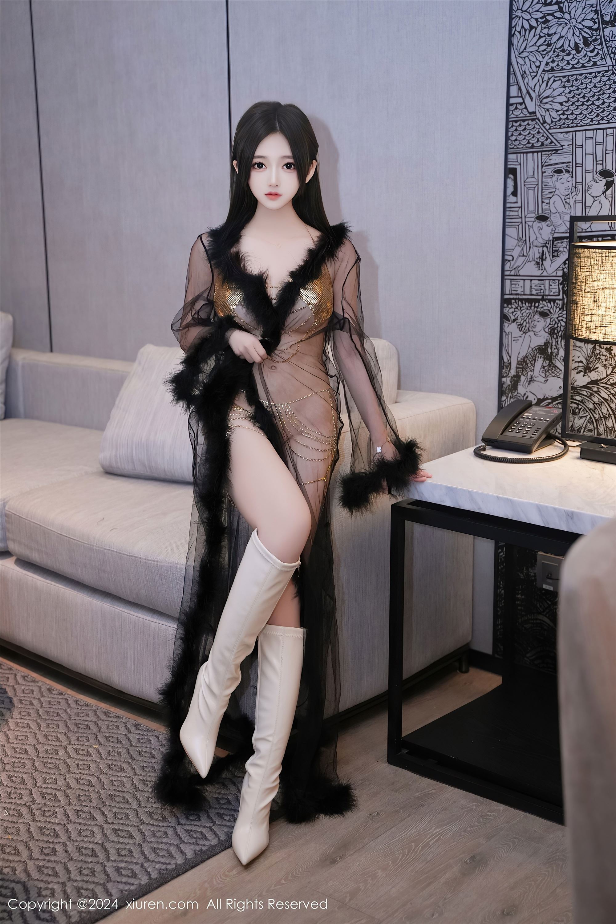 Xiuren秀人网期2024.06.12期N第8686期奶茶味的包子-套图网