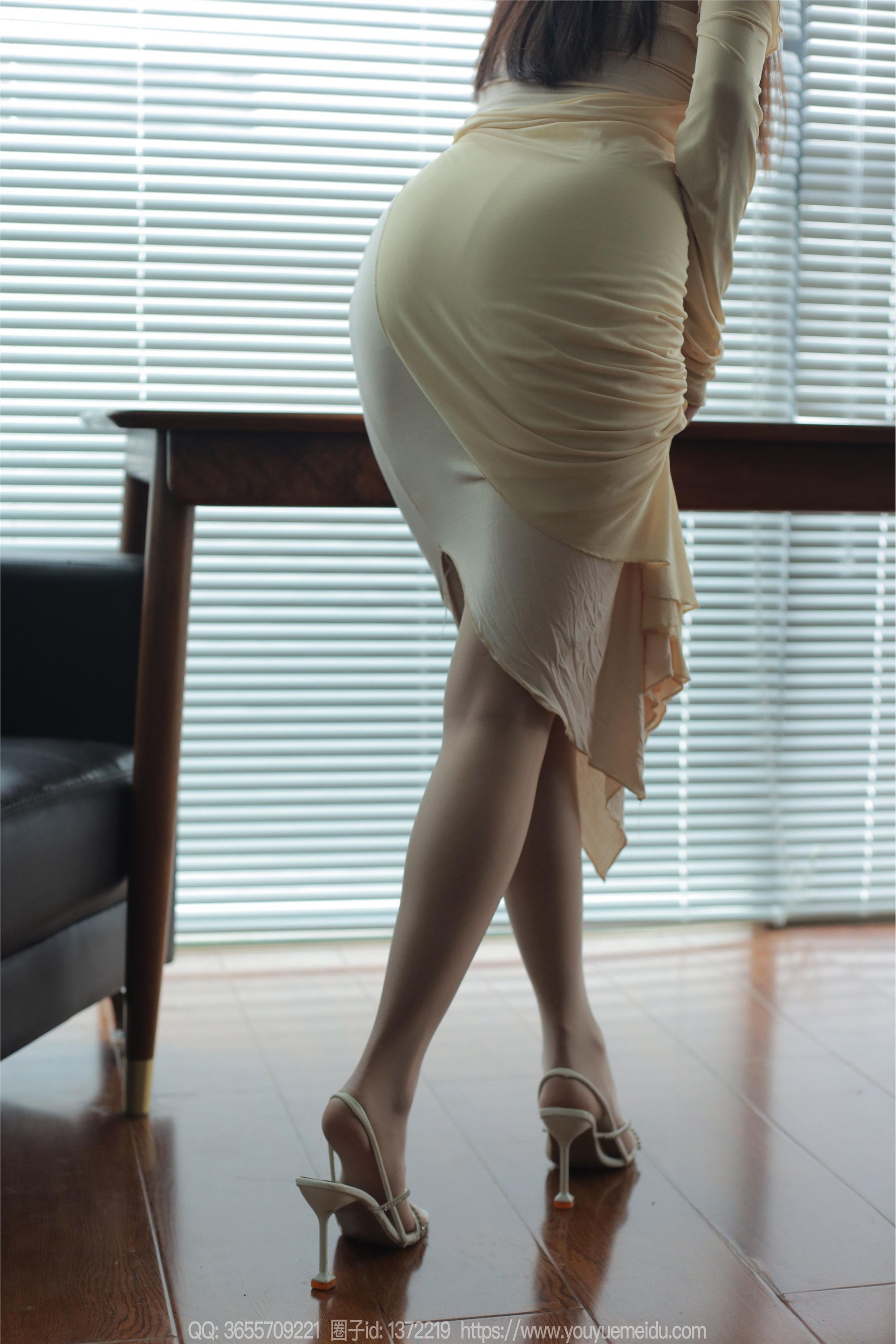 图片[5]-IESS异思趣向期期2024.02.23期丝享家期1672期婉萍《黄色包臀裙（上）》-蕾丝猫