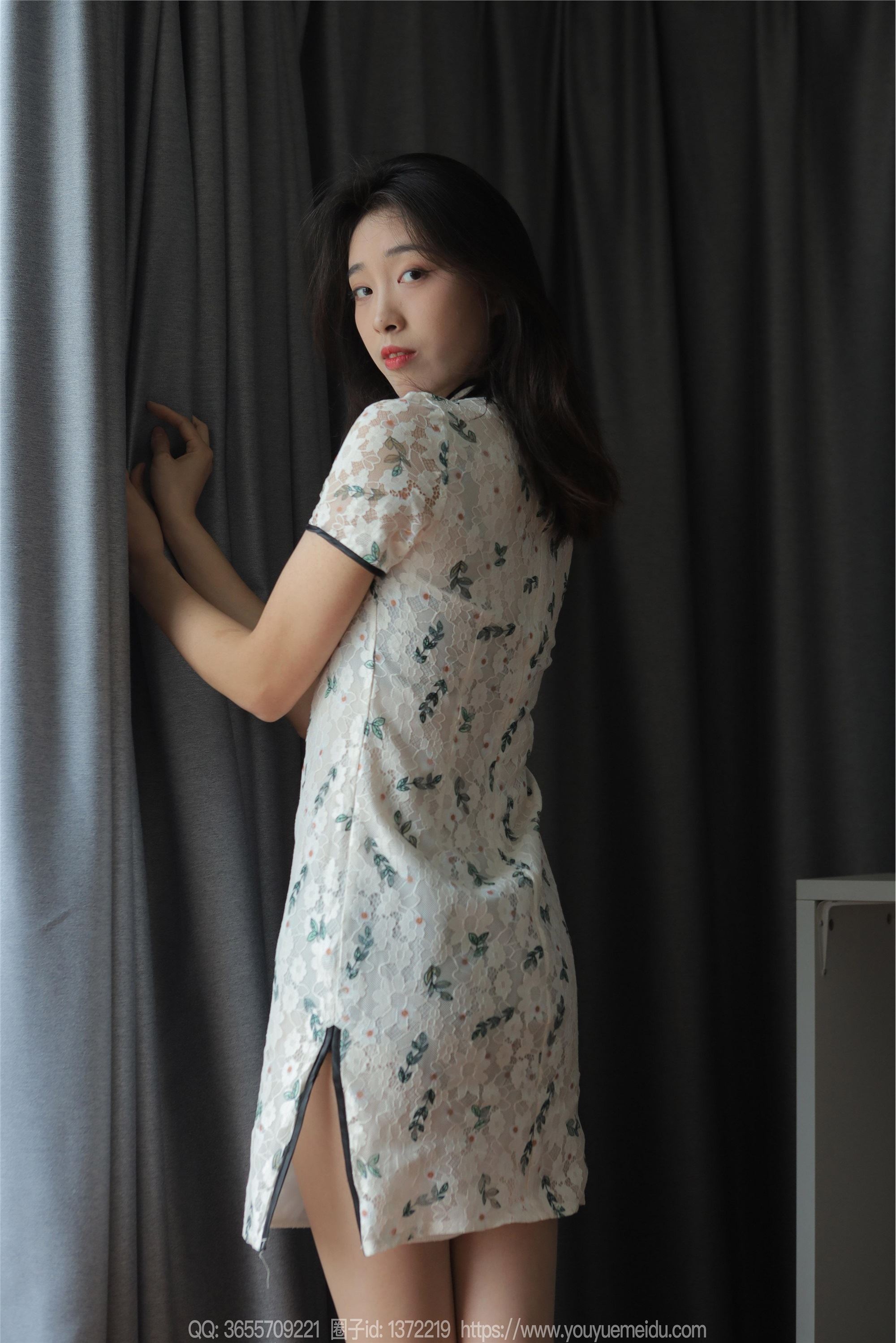 图片[7]-IESS异思趣向期期2024.03.04期丝享家期1680期小九《粉嫩旗袍（下）》-秀人网