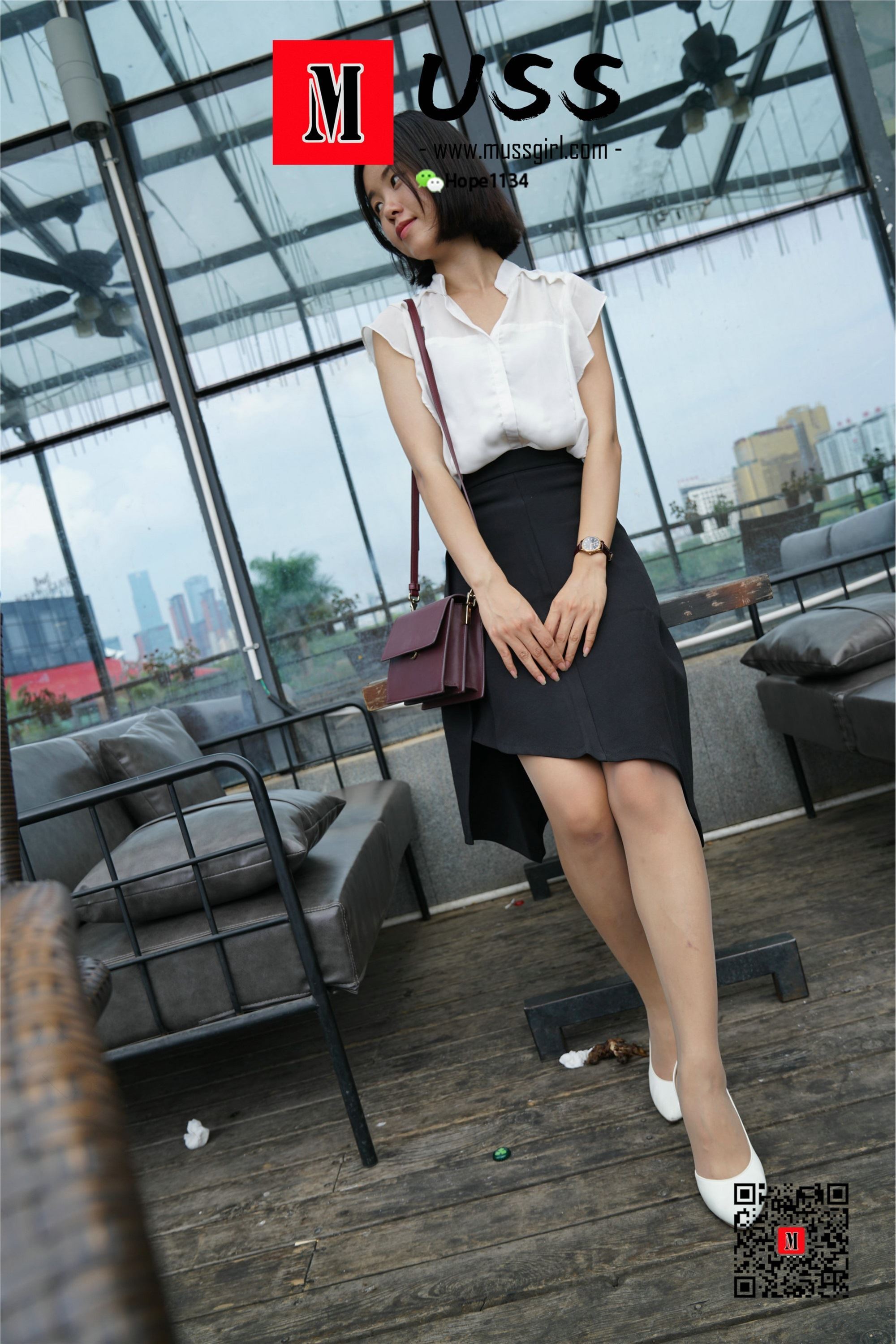 图片[4]-MussGirl慕丝女郎期期N第086期大学会计专业的女老师-秀人网