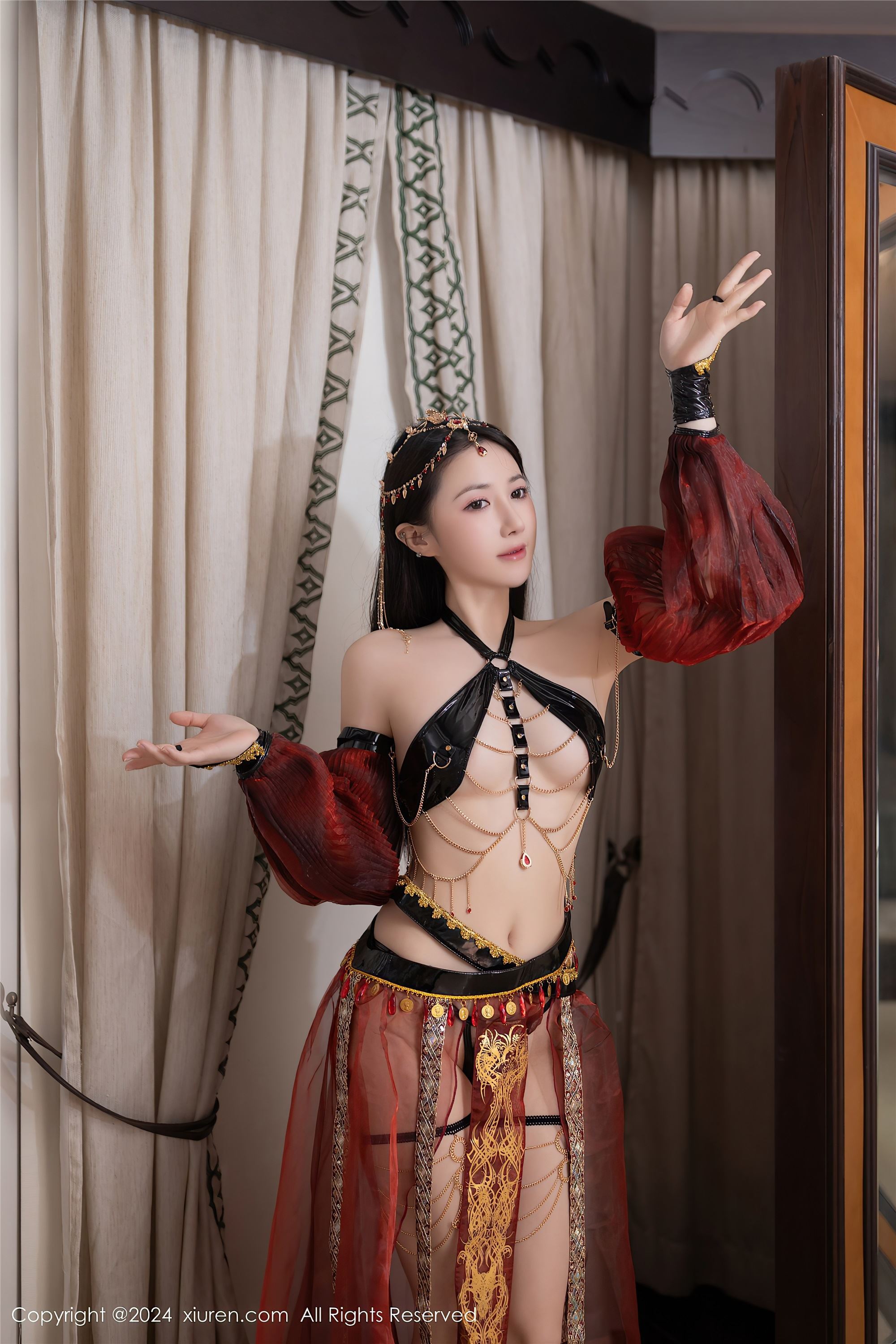 图片[3]-Xiuren秀人网期2024.06.28期N第8778期鱼子酱Fish-秀人网