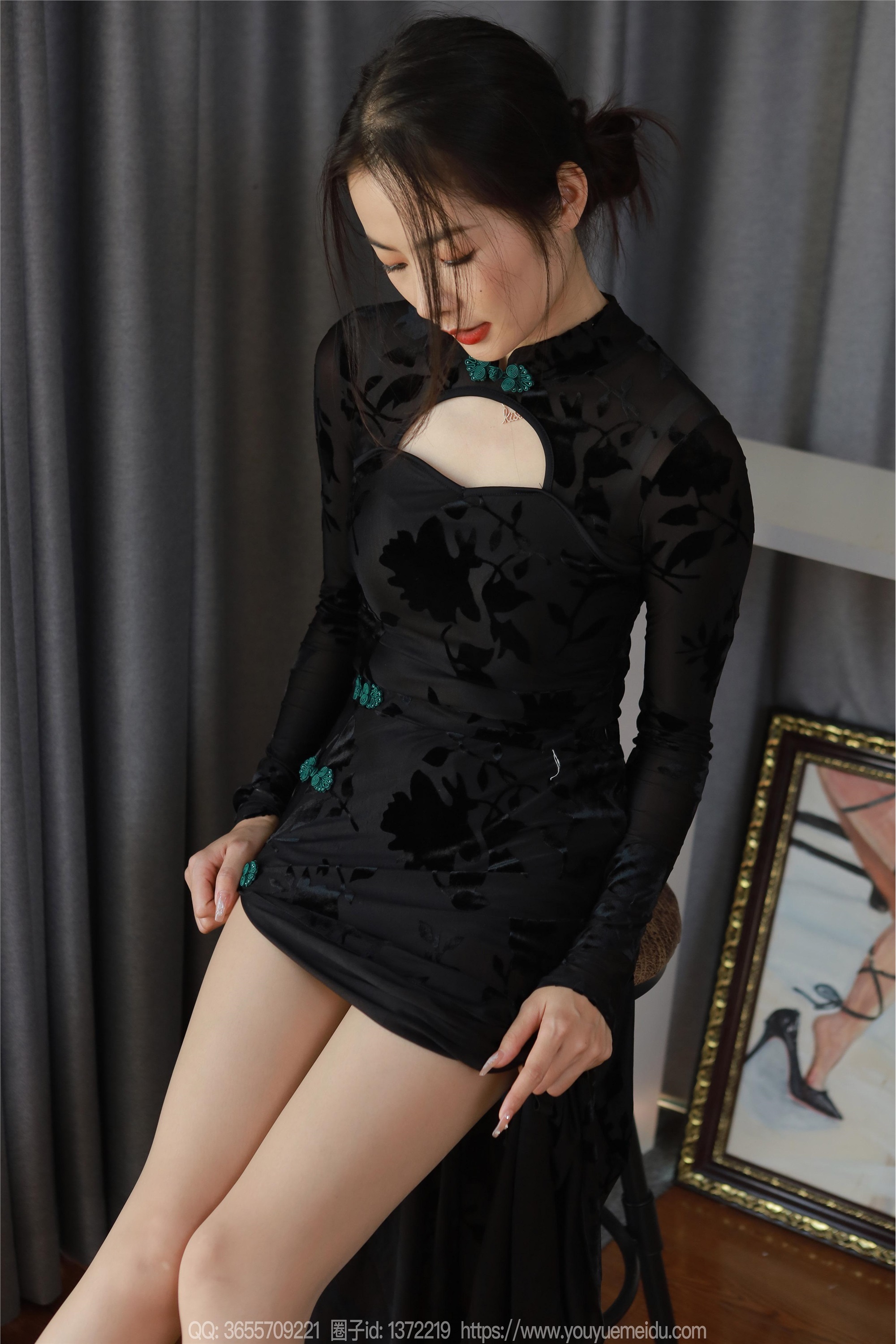 图片[7]-IESS异思趣向期期2024.04.10期丝享家期1712期小金《高叉旗袍》-秀人网