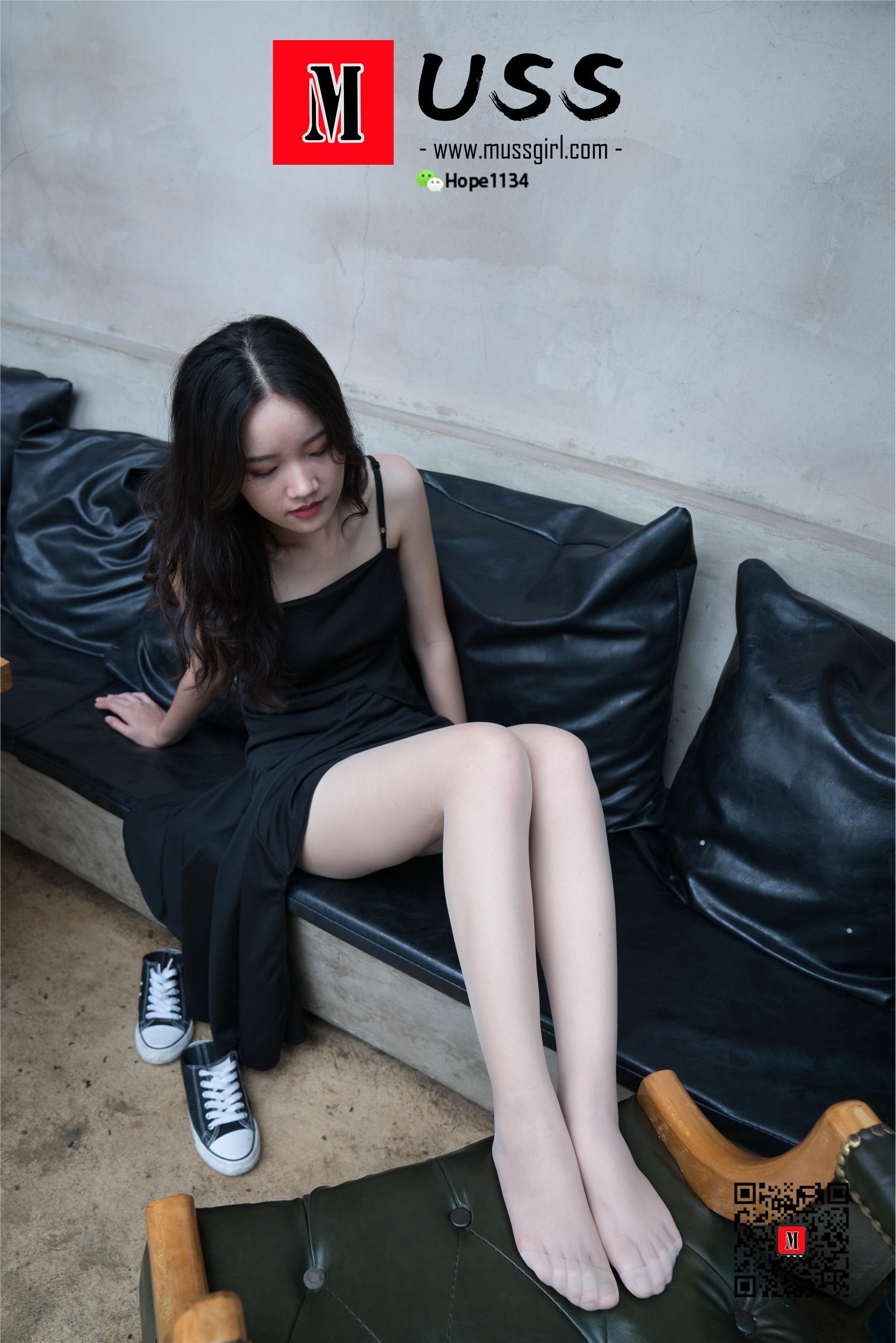 图片[2]-MussGirl慕丝女郎期期N第123期双浪莎女薄款连裤袜-秀人网