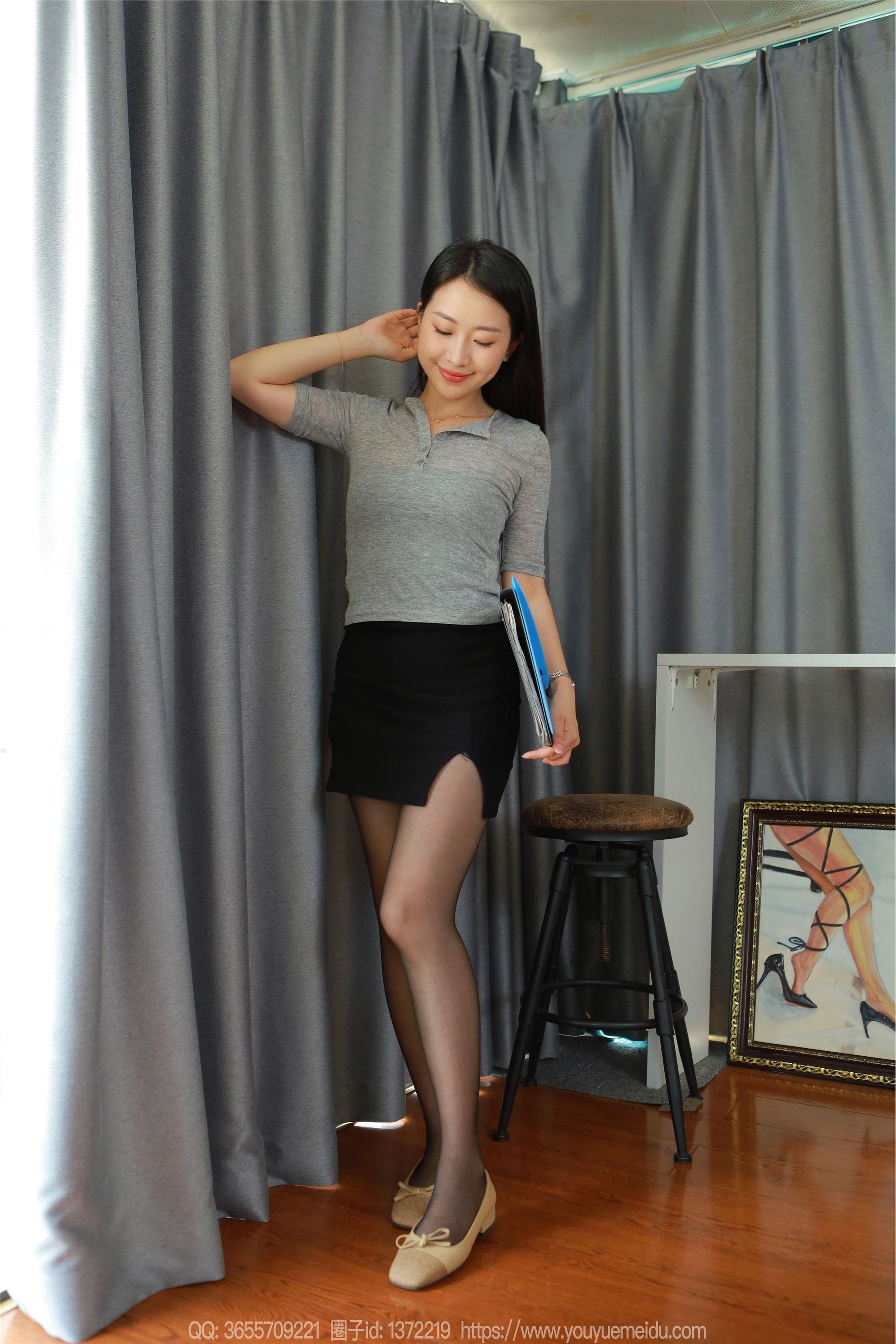 图片[2]-IESS异思趣向期期2024.05.05期丝享家期1733期小婕《黑丝短裙（下）》-秀人网