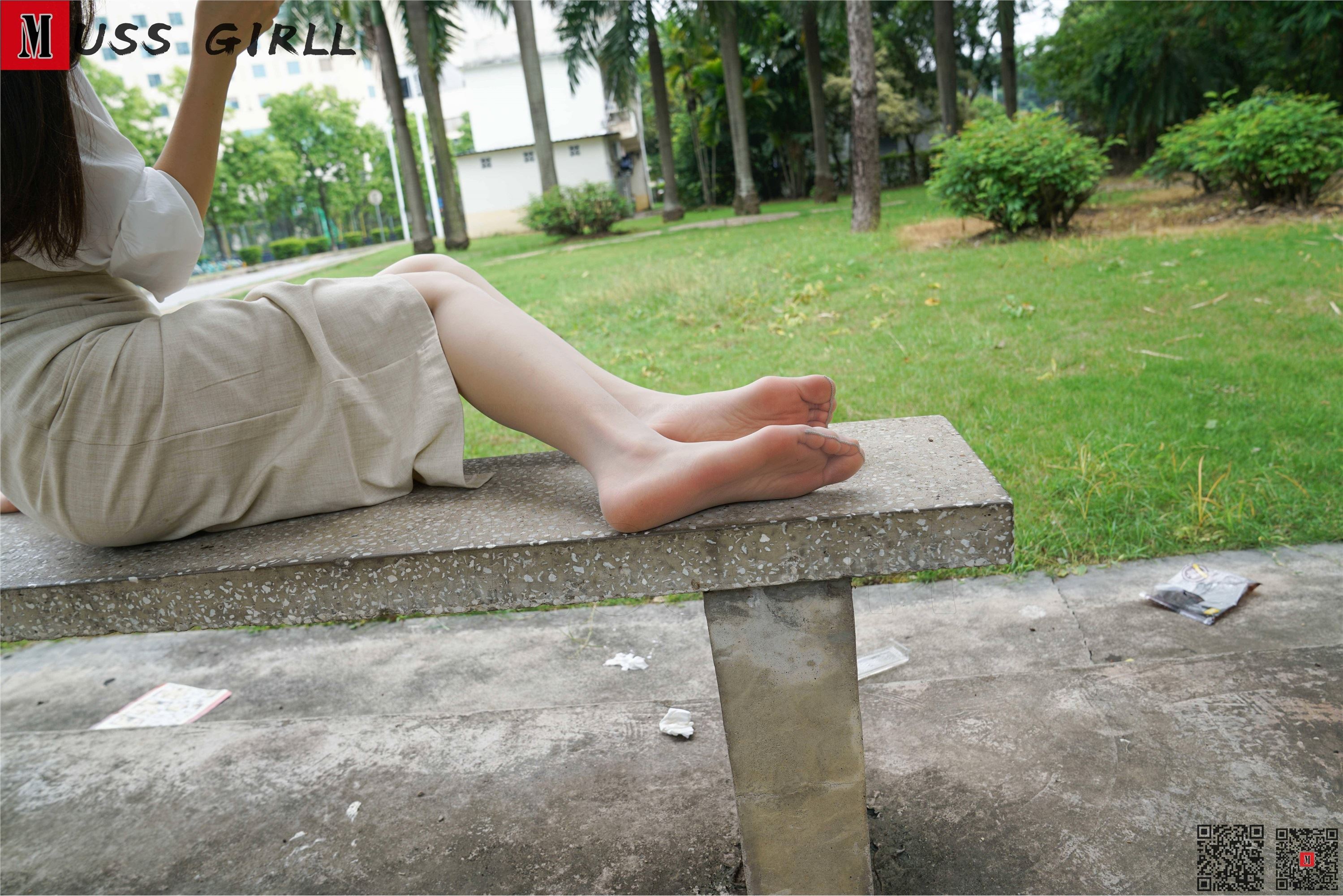 图片[5]-MussGirl慕丝女郎期期N第132期公园制服薄丝-秀人网