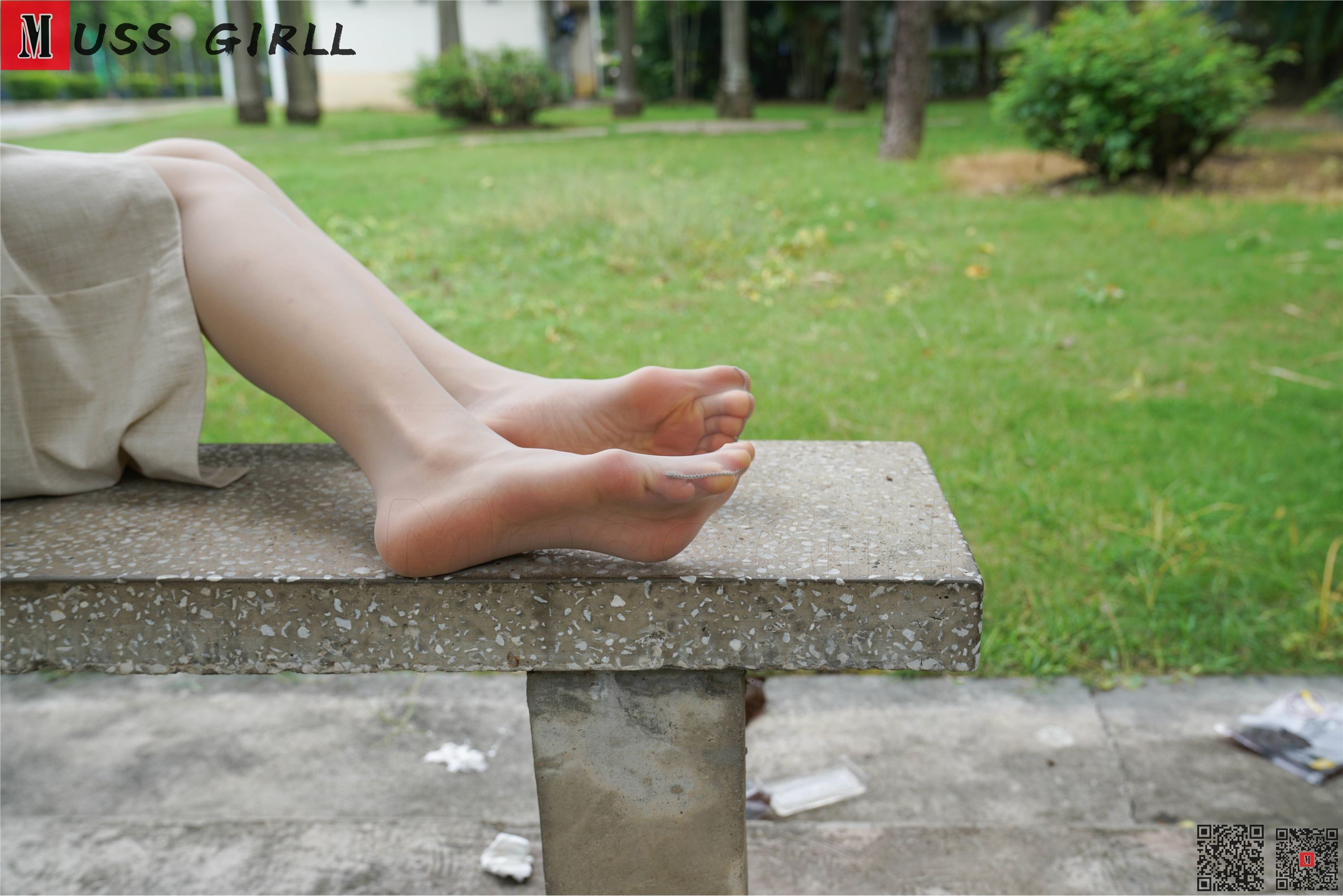 图片[8]-MussGirl慕丝女郎期期N第132期公园制服薄丝-秀人网