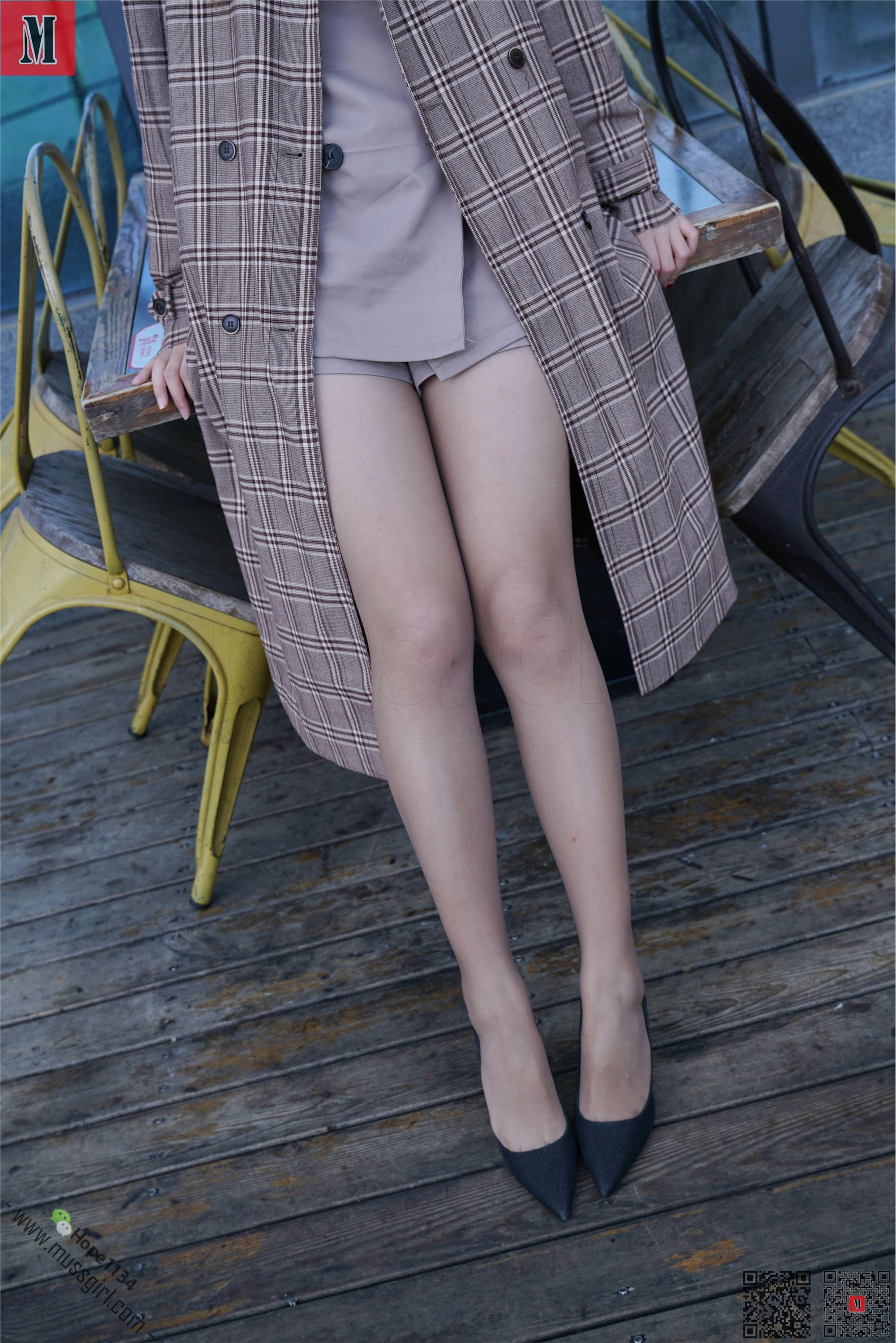 图片[2]-MussGirl慕丝女郎期期N第141期户外短裤肉丝-秀人网