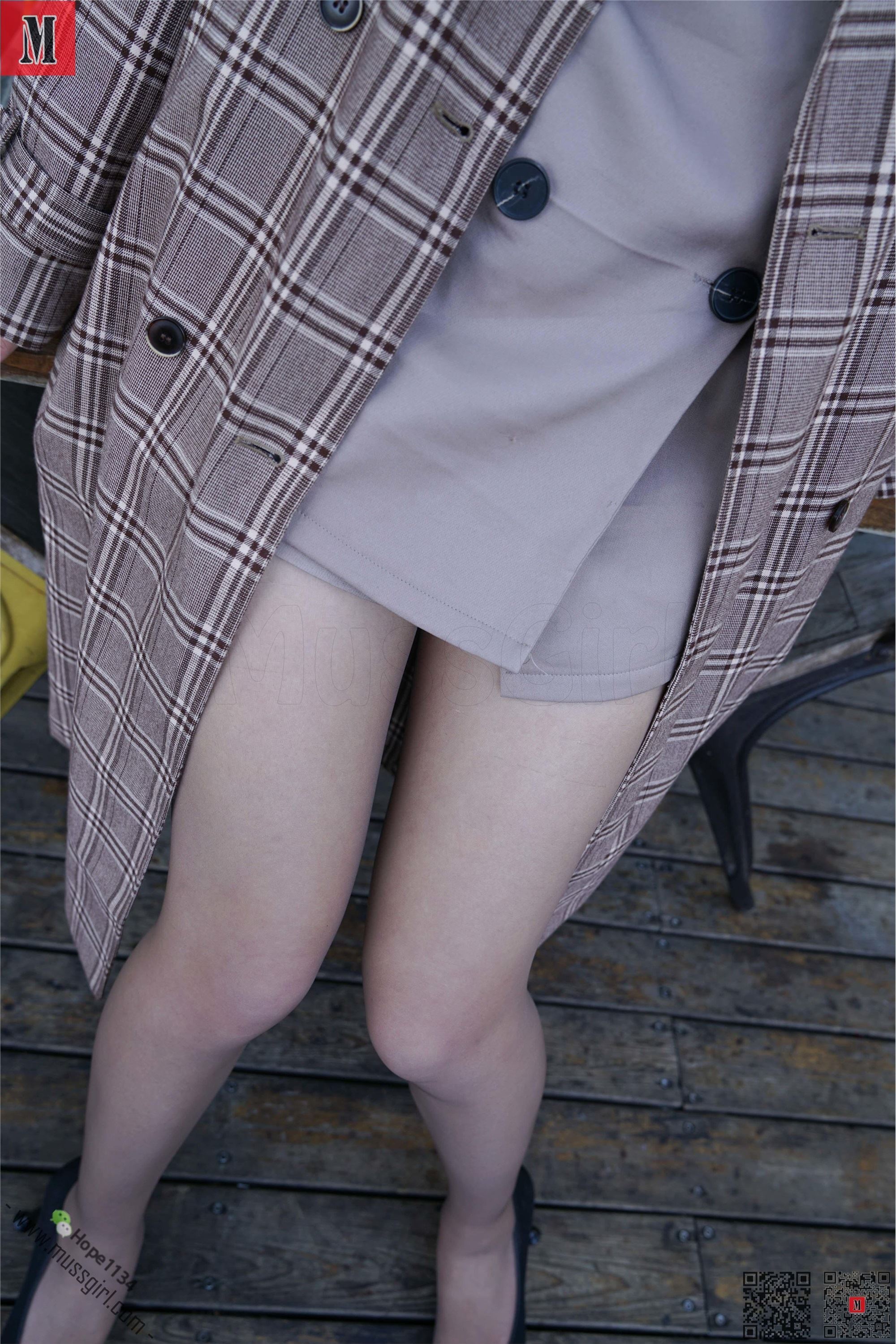 图片[5]-MussGirl慕丝女郎期期N第141期户外短裤肉丝-秀人网