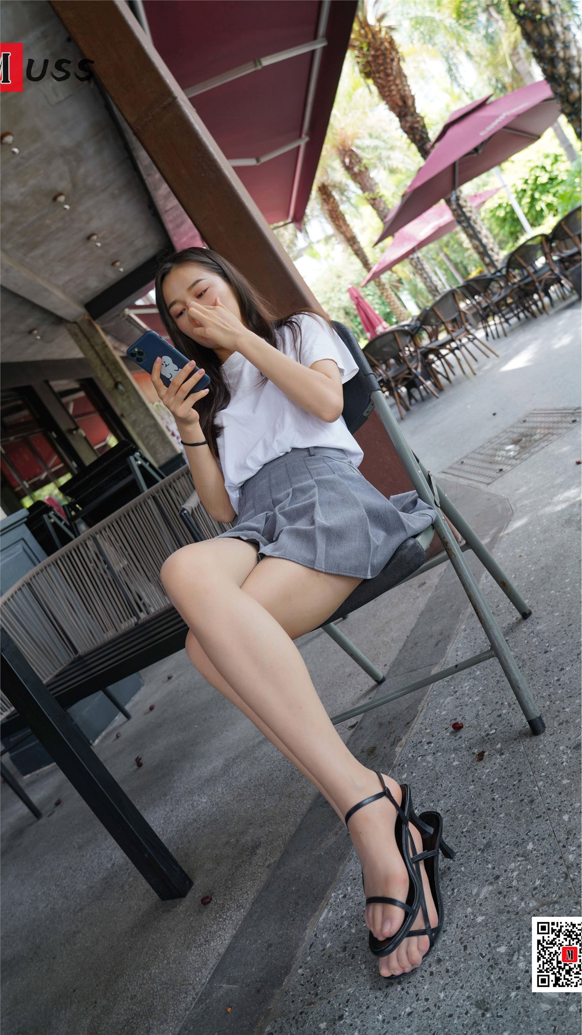 图片[6]-MussGirl慕丝女郎期期N第179期百褶裙凉高肉丝-秀人网