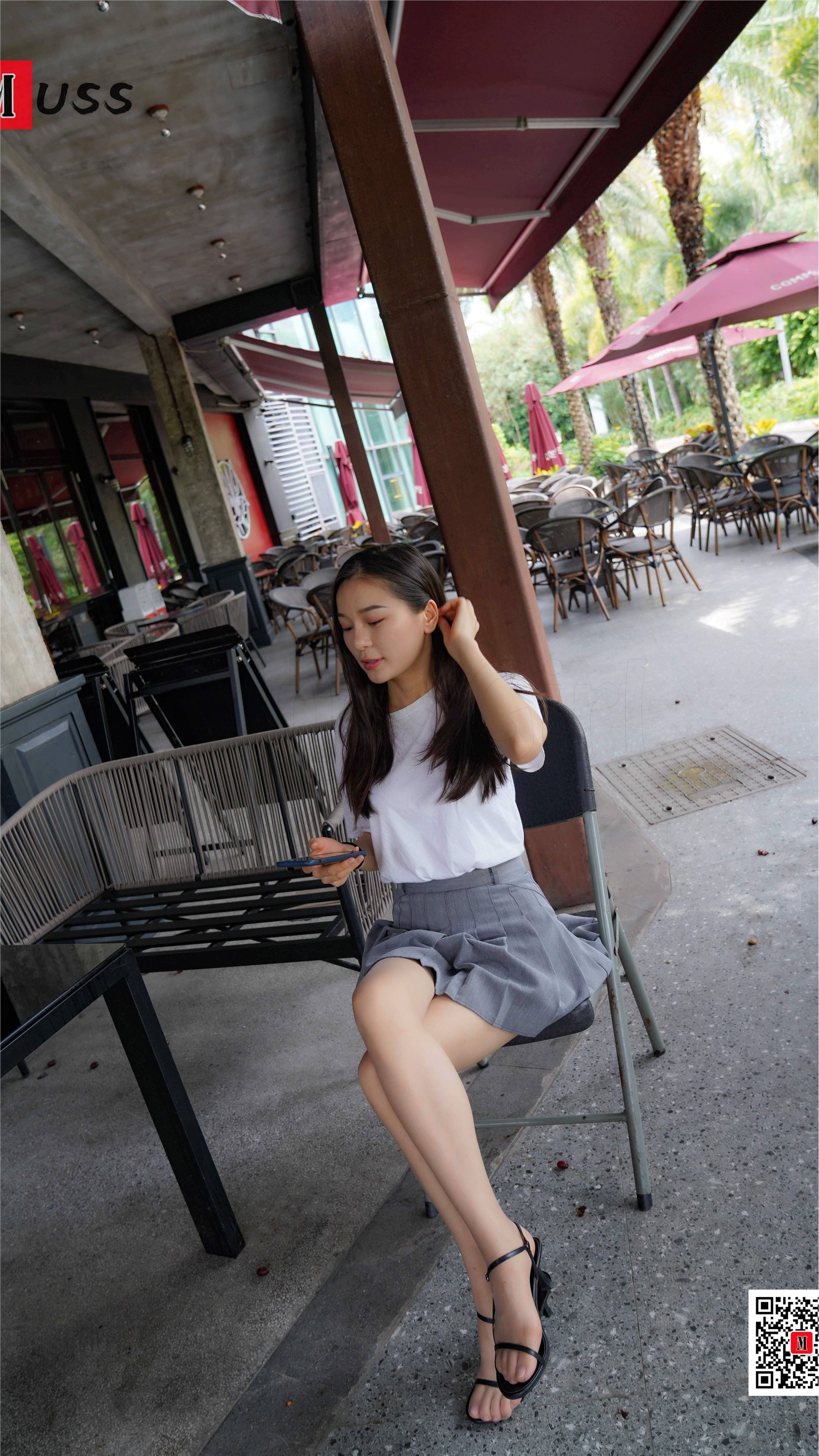 图片[8]-MussGirl慕丝女郎期期N第179期百褶裙凉高肉丝-秀人网