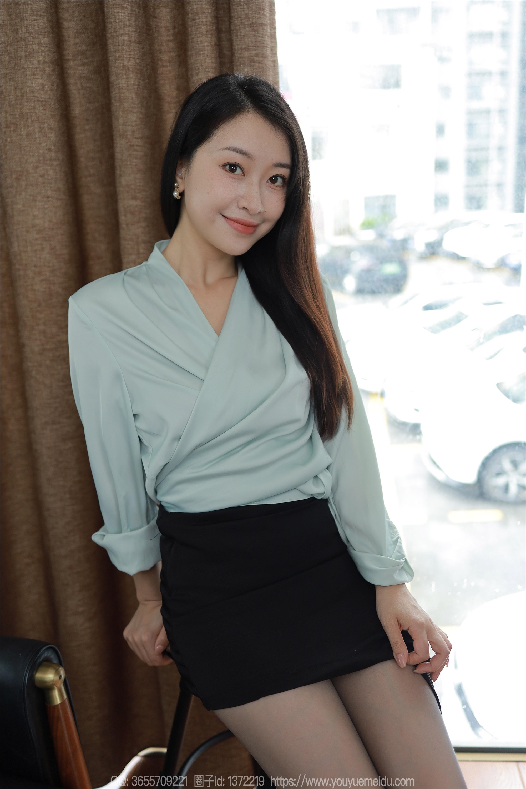 图片[7]-IESS异思趣向期期2024.07.24期丝享家期1802期小婕《迷人淡绿》-秀人网