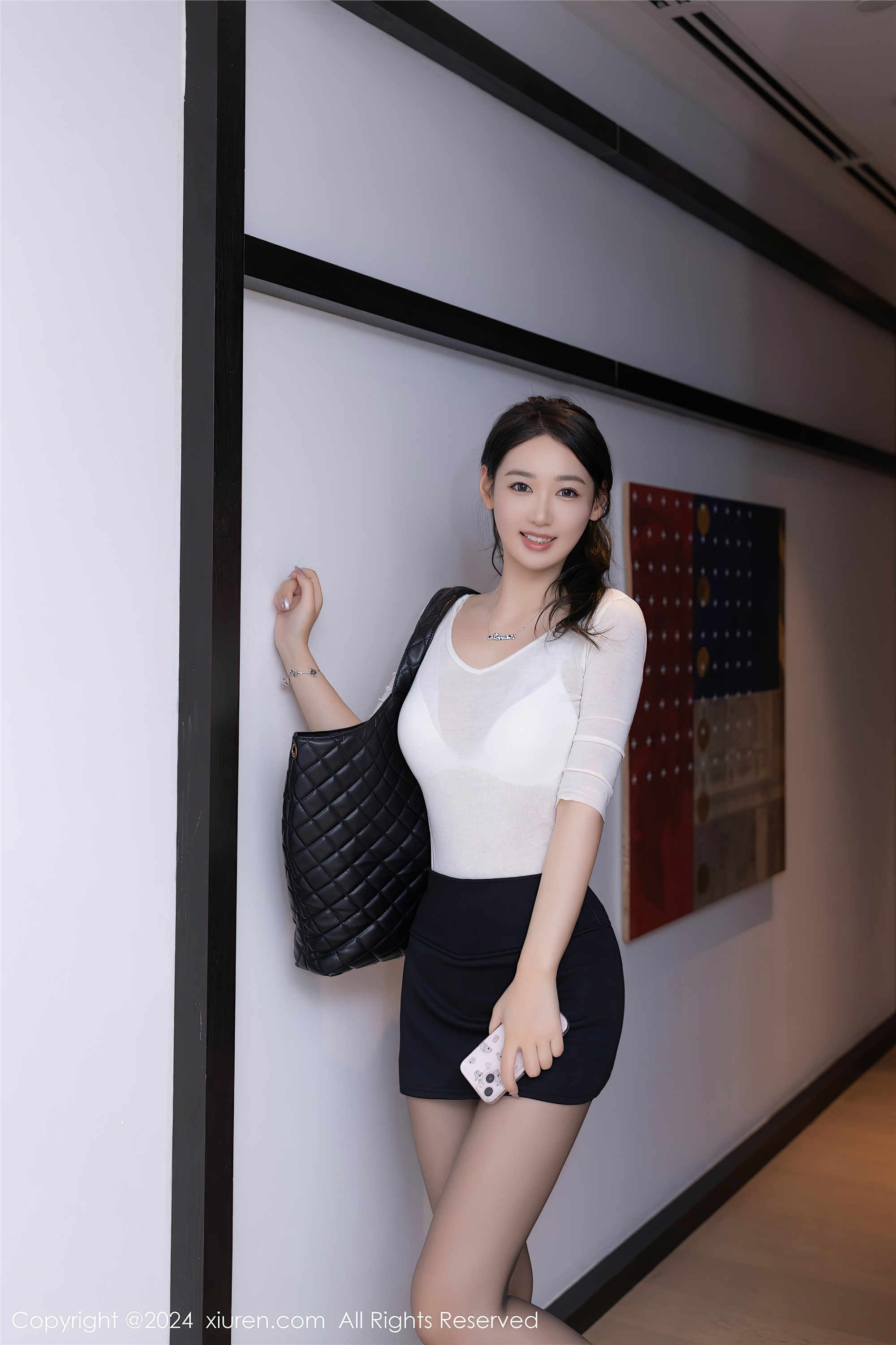 图片[2]-Xiuren秀人网期2024.08.19期N第9036期唐安琪-套图网