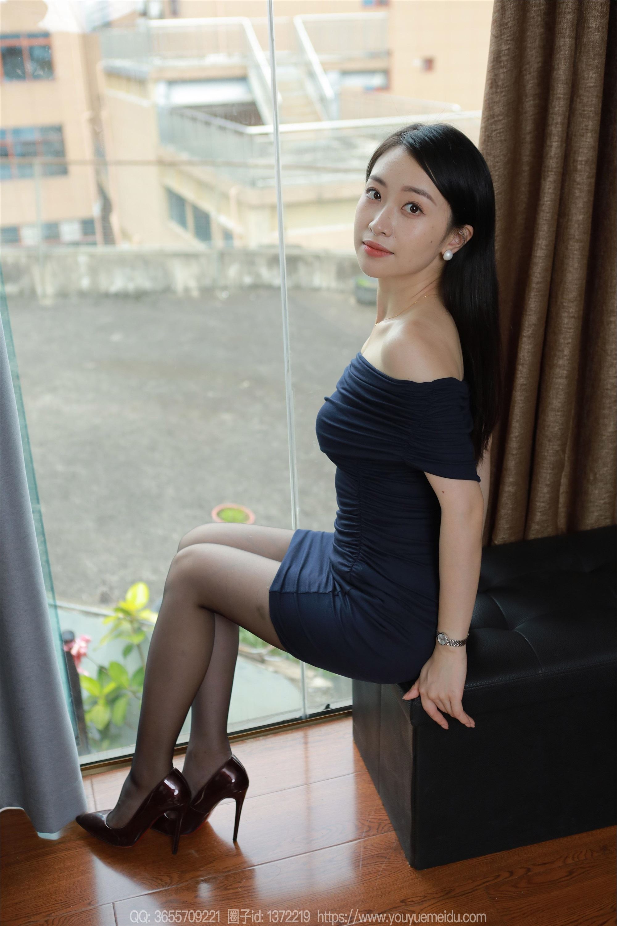 图片[3]-IESS异思趣向期期2024.06.16期丝享家期1769期小婕《一字肩包臀裙》-秀人网