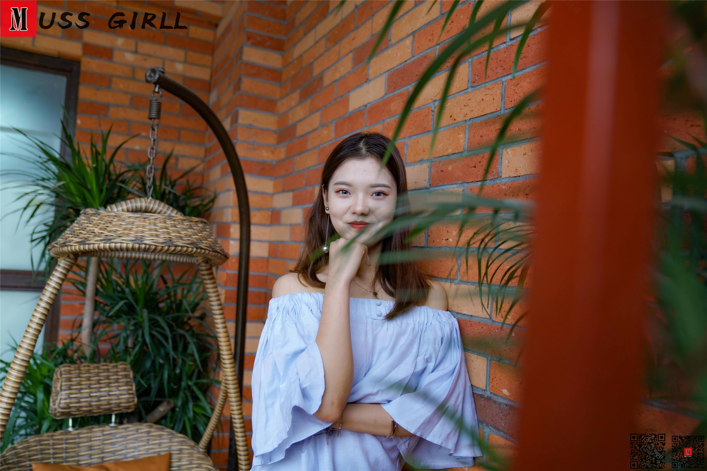 图片[5]-MussGirl慕丝女郎期期N第158期吊椅百褶裙肉丝-秀人网