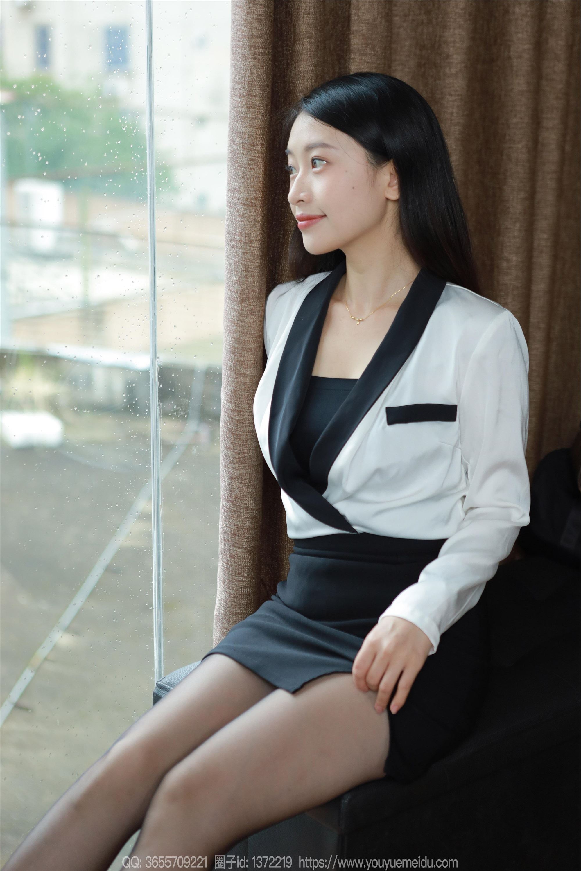 图片[7]-IESS异思趣向期期2024.09.05期丝享家期1838期小婕《黑白职业装（上）》-秀人网