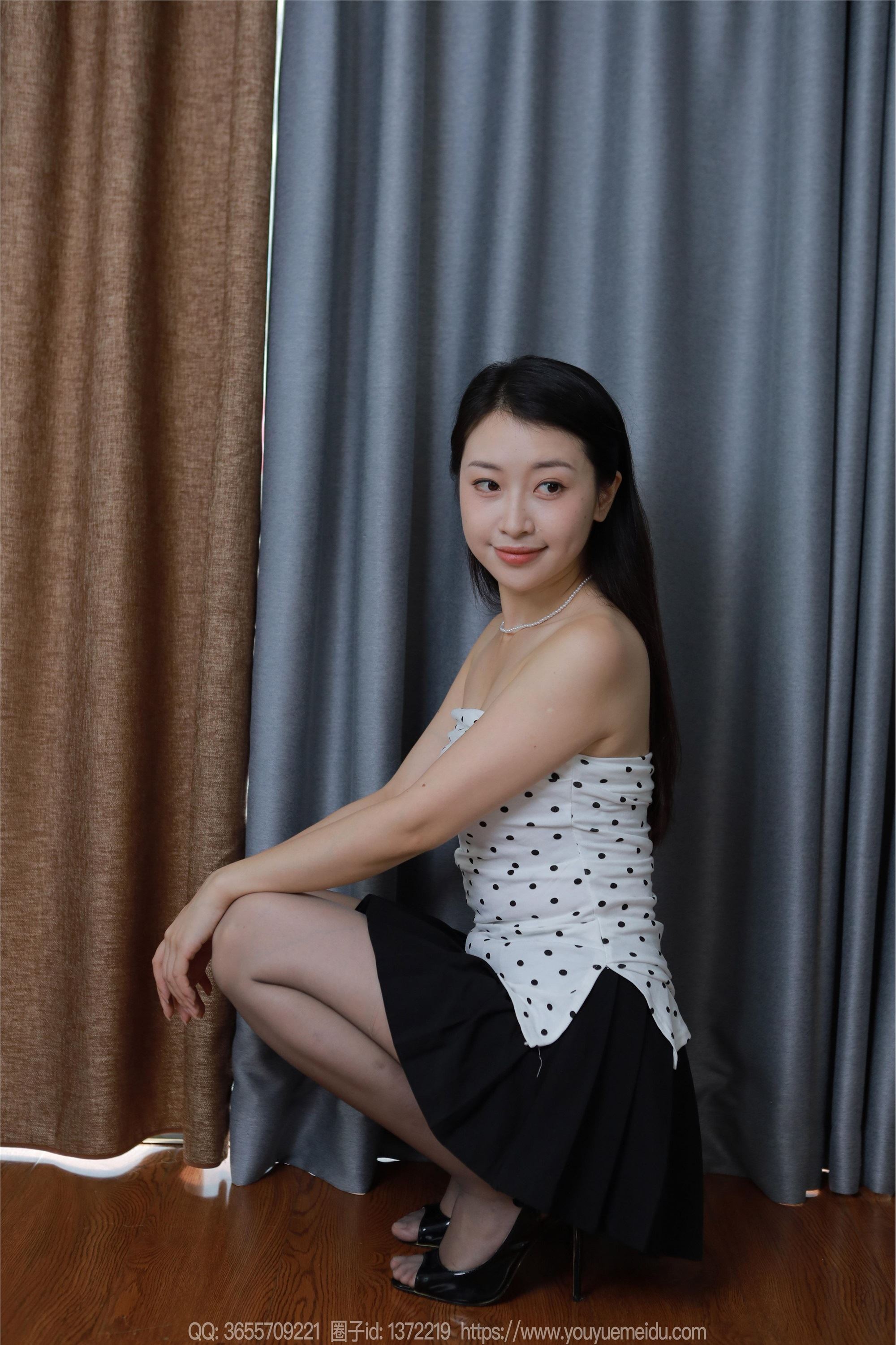 图片[5]-IESS异思趣向期期2024.06.26期丝享家期1778期小婕《波点套装》-秀人网