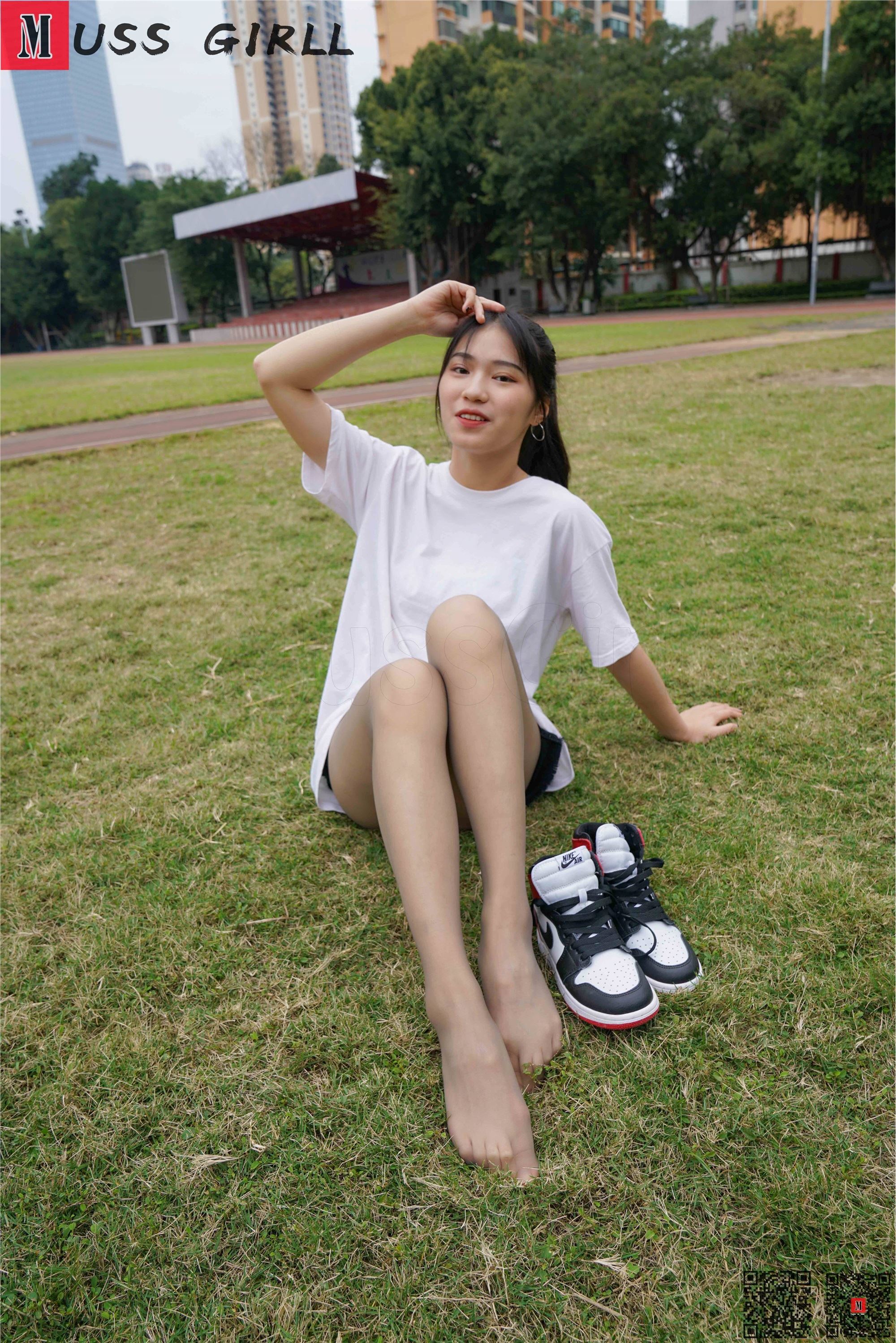 图片[8]-MussGirl慕丝女郎期期N第169期操场白衣裙-秀人网