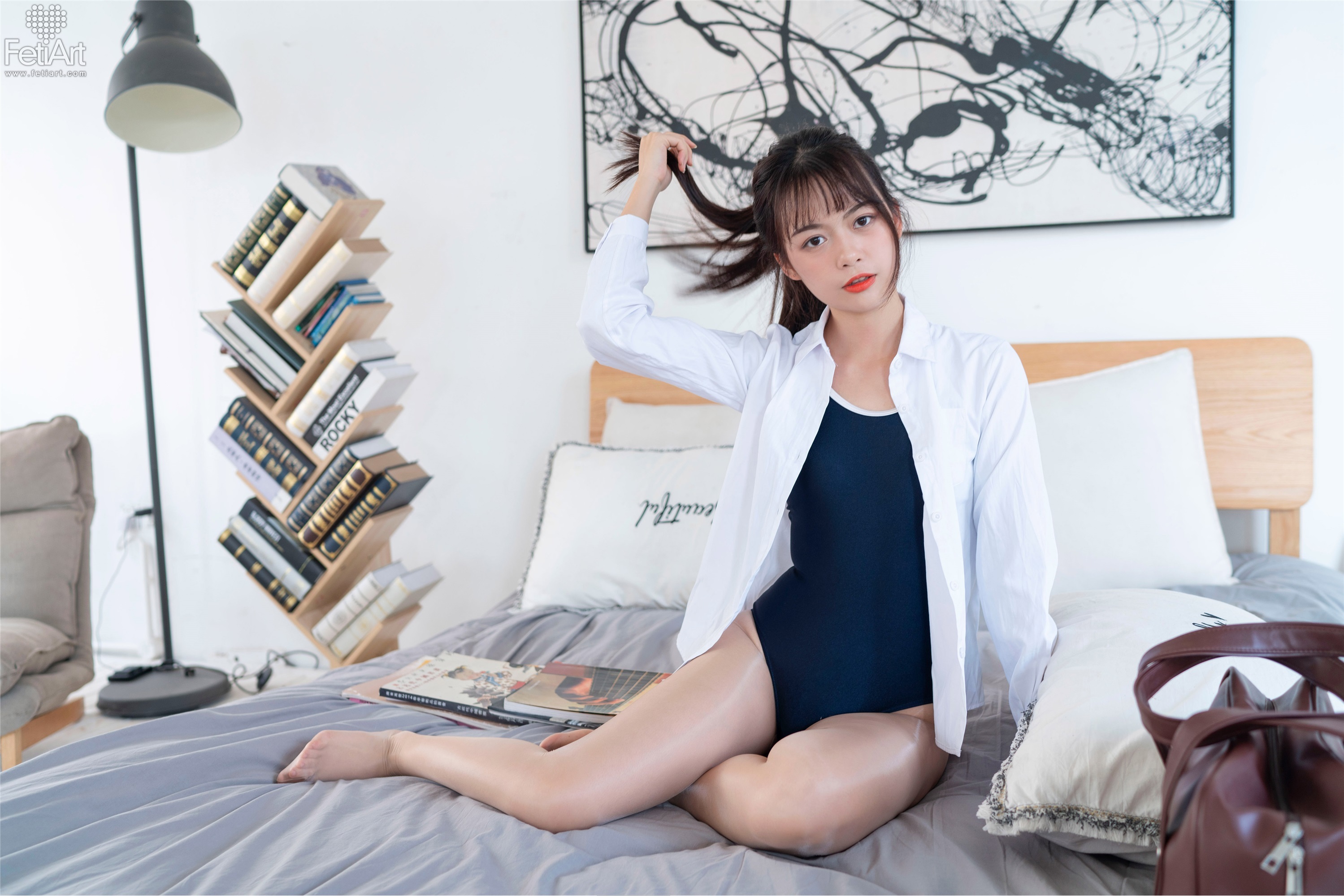 FetiArt尚物集期N第00087期Signs期Of期Summer-秀人网