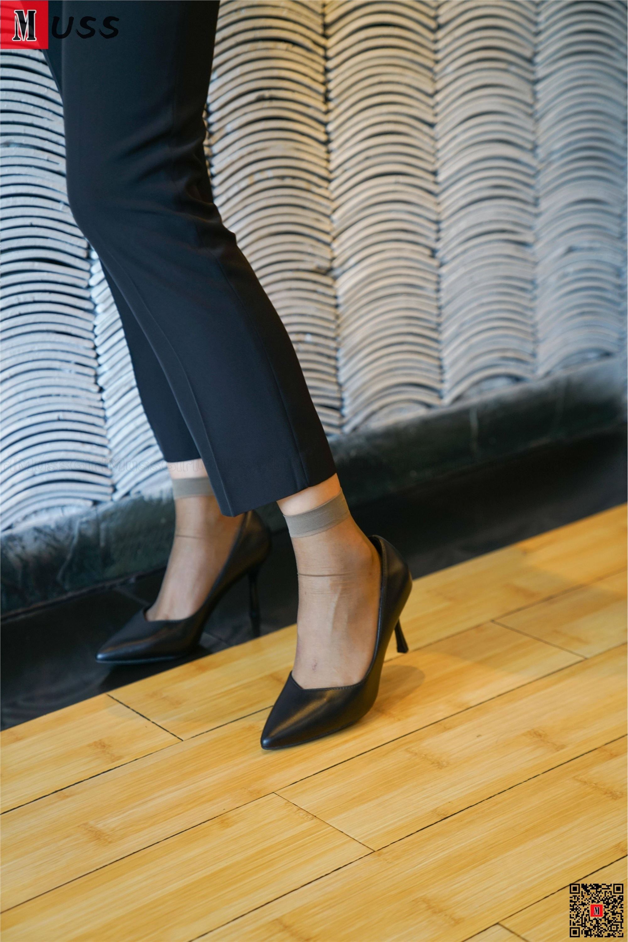 图片[5]-MussGirl慕丝女郎期期N第206期制服短丝高跟白领-秀人网