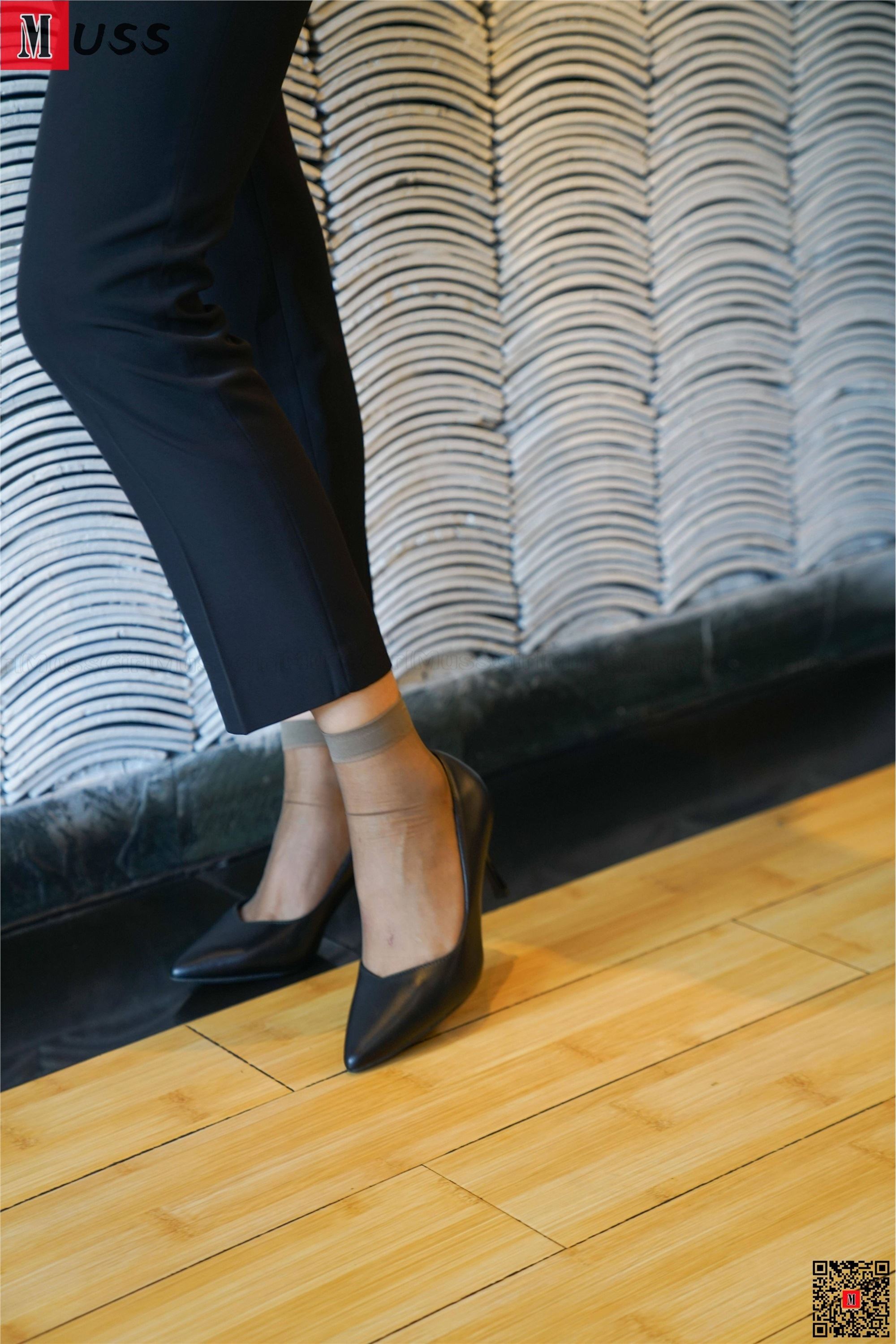 图片[6]-MussGirl慕丝女郎期期N第206期制服短丝高跟白领-秀人网