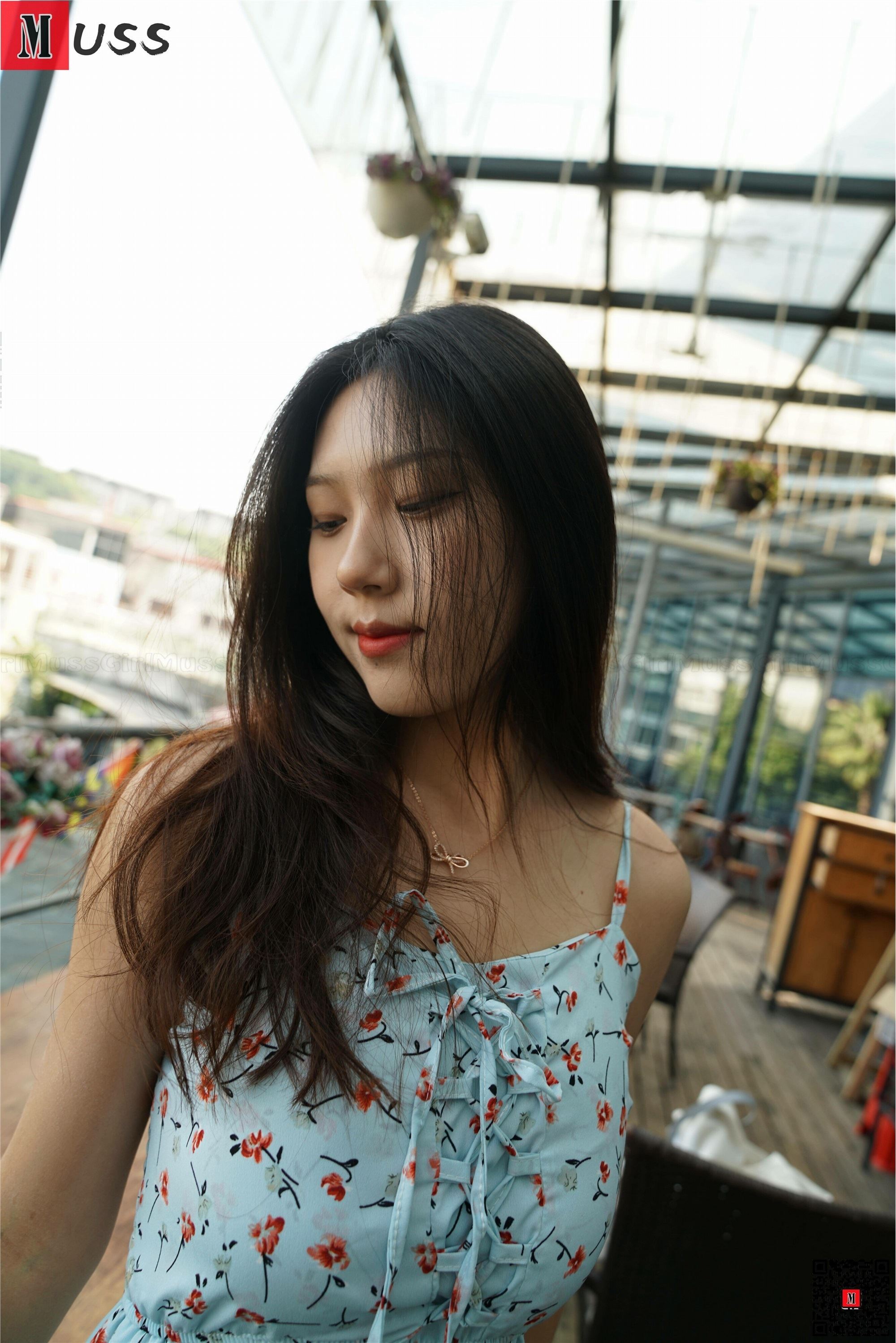 图片[4]-MussGirl慕丝女郎期期N第204期户外碎花肉丝高跟美女-秀人网