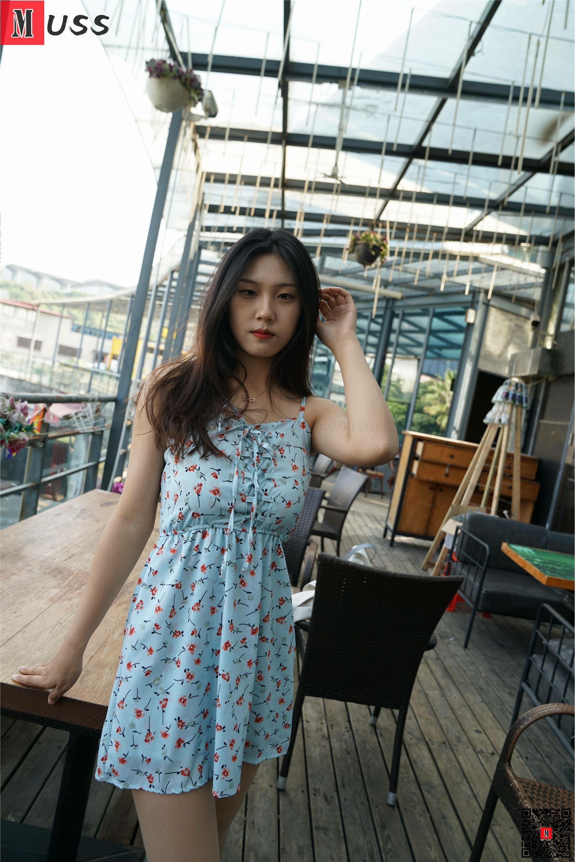 图片[9]-MussGirl慕丝女郎期期N第204期户外碎花肉丝高跟美女-秀人网